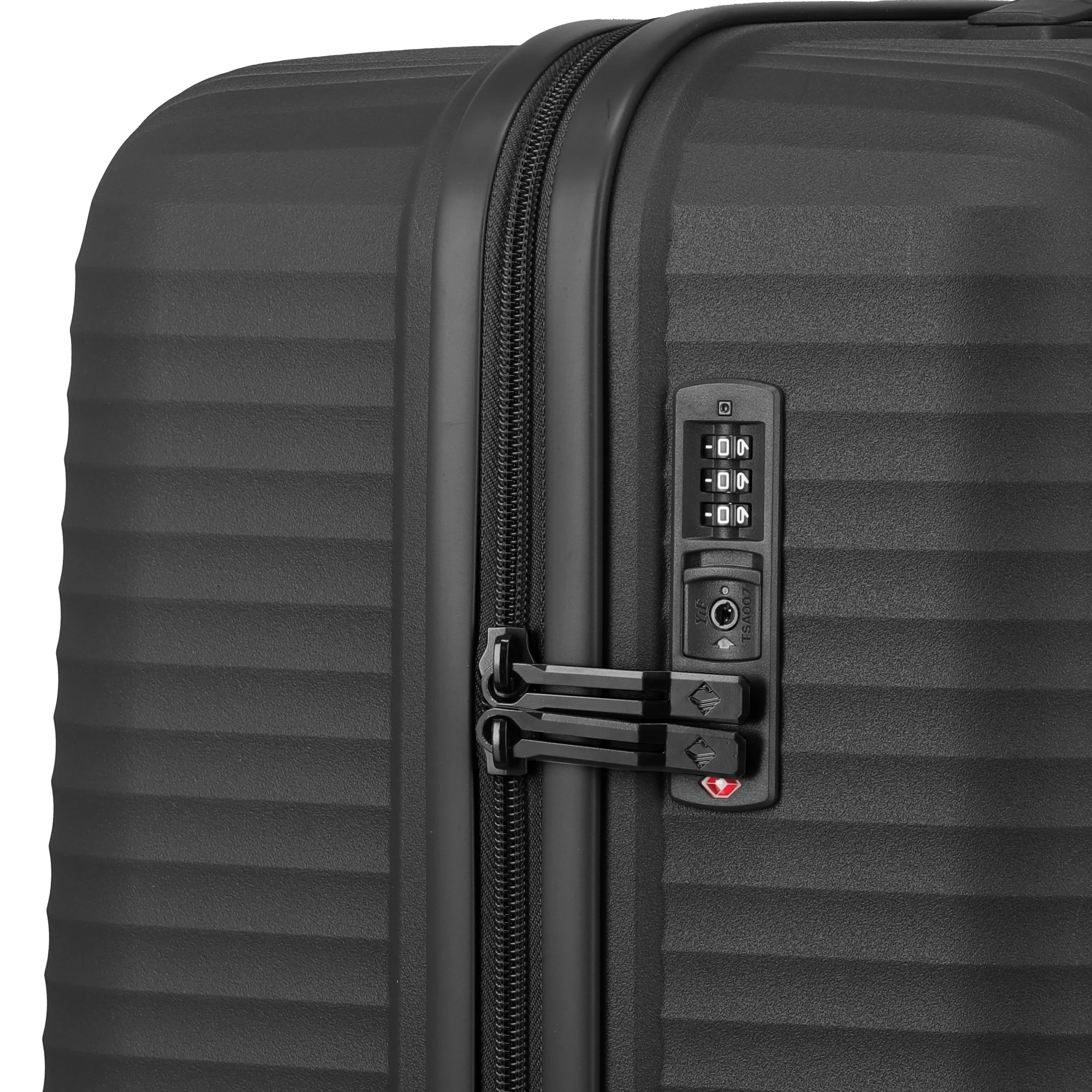 Travelite Air Stripe - 4-Rollen-Trolley 77 cm (black) - Image 8