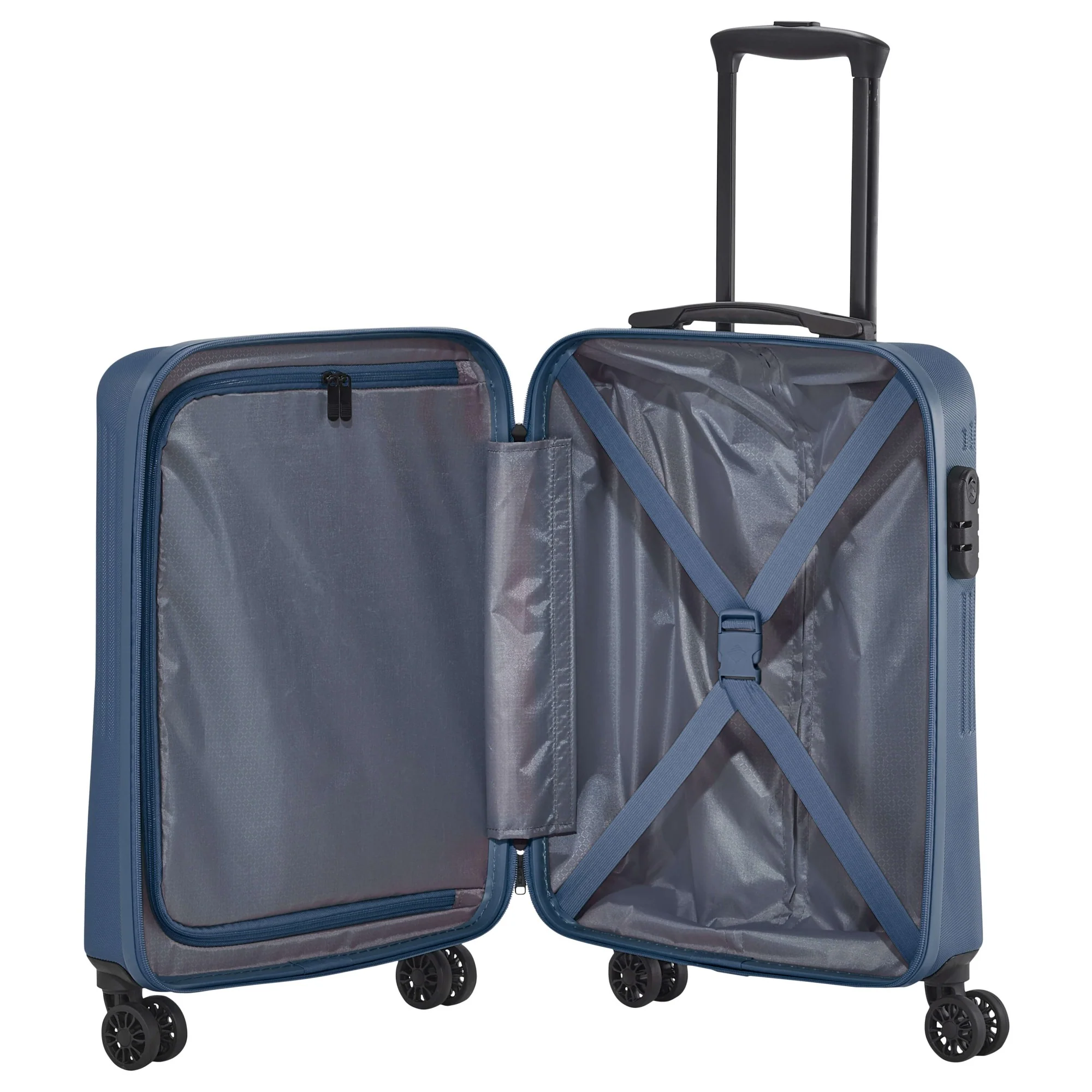 Travelite Bali - 4-Rollen-Kabinentrolley S 55 cm (blau) - Image 6