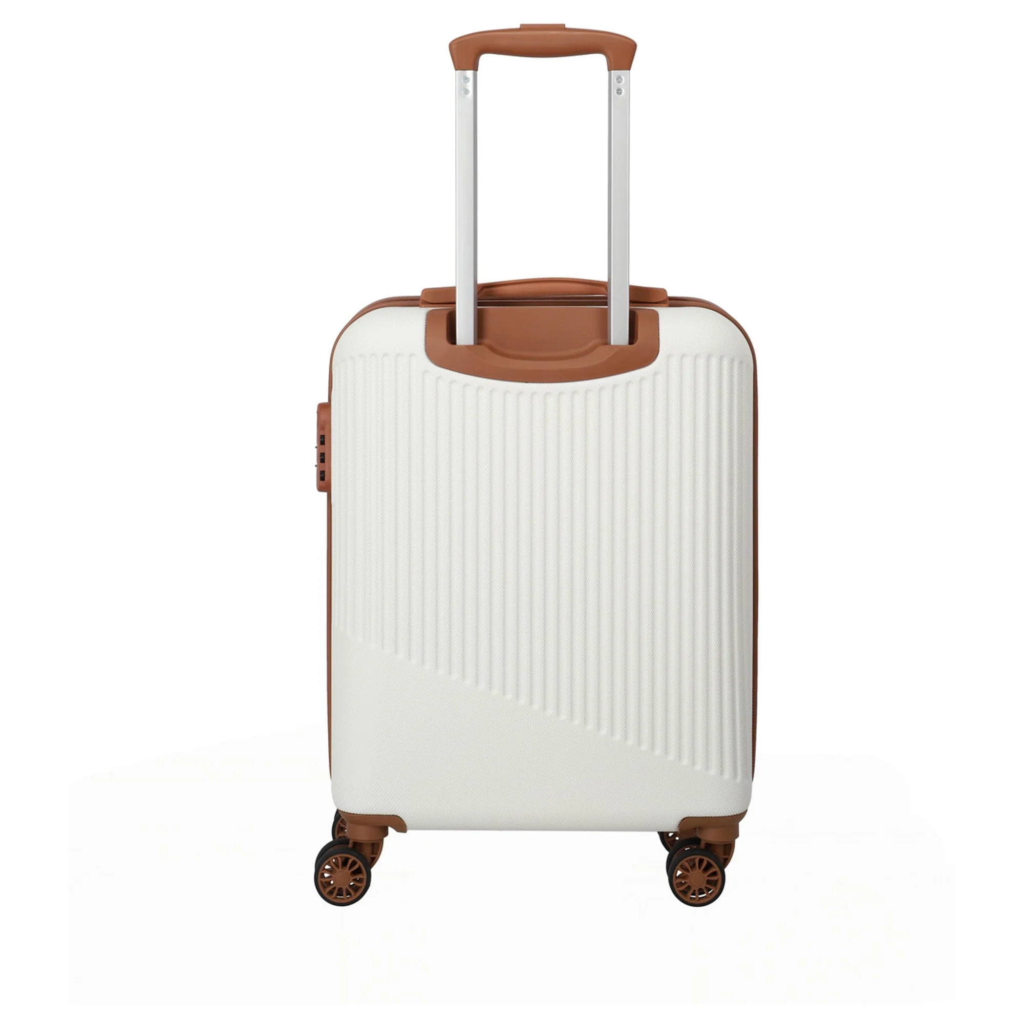 Travelite Bali - 4-Rollen-Kabinentrolley S 55 cm (weiß/cognac) - Image 4