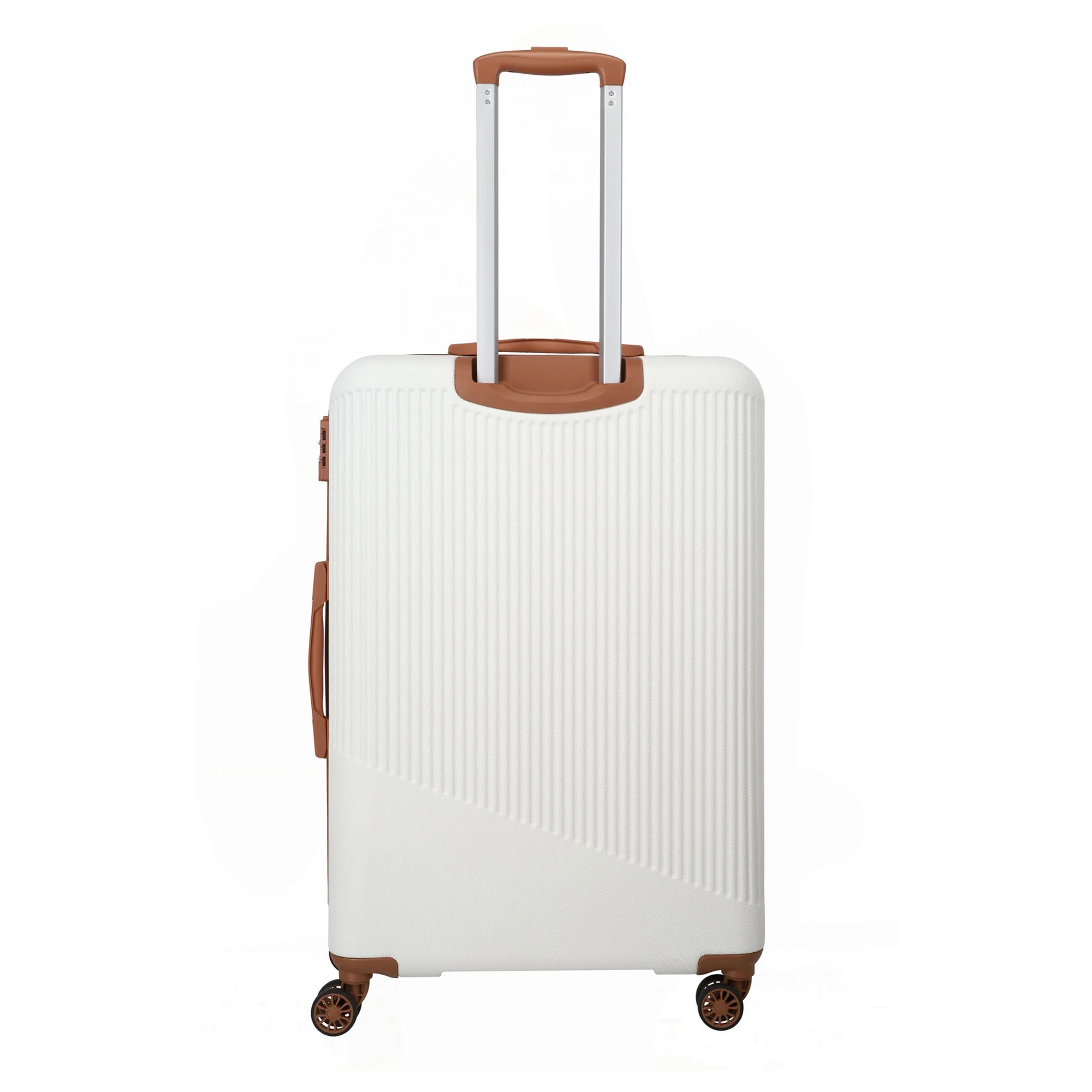 Travelite Bali - 4-Rollen-Trolley L 77 cm (weiß/cognac) - Image 5