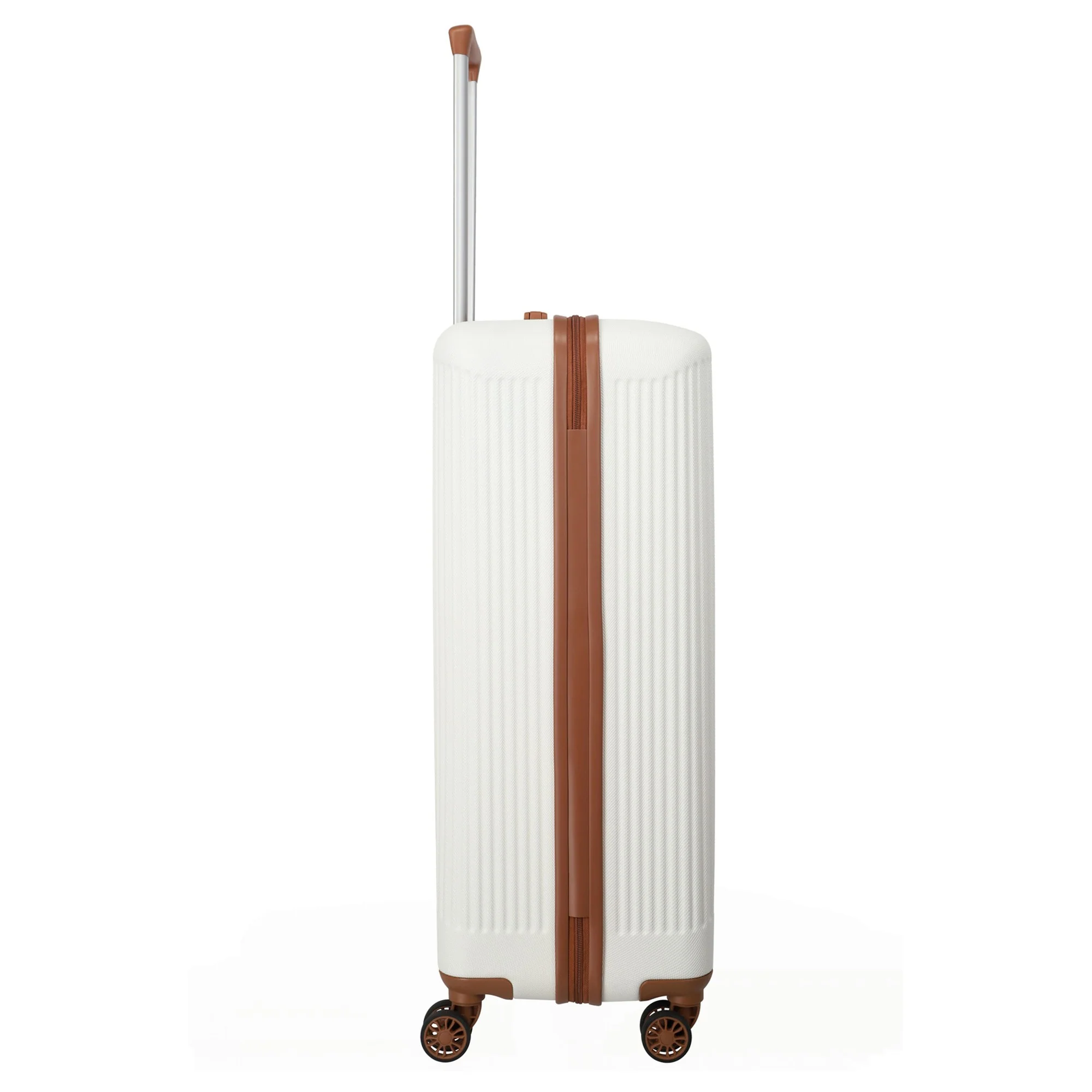 Travelite Bali - 4-Rollen-Trolley L 77 cm (weiß/cognac) - Image 6