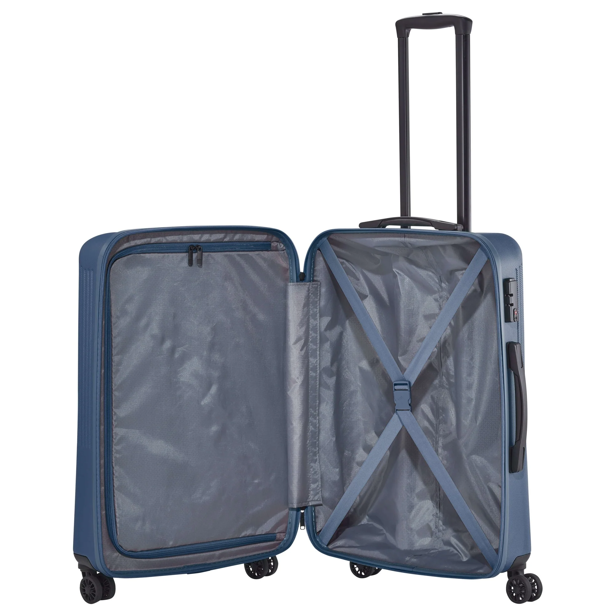 Travelite Bali - 4-Rollen-Trolley M 67 cm (blau) - Image 6