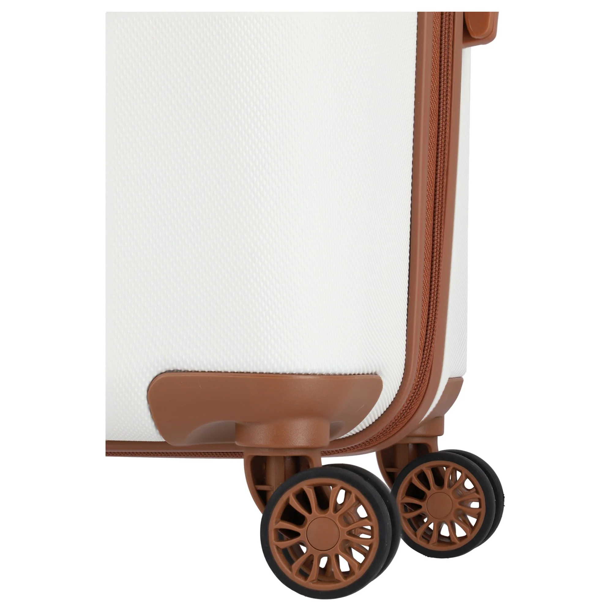 Travelite Bali - 4-Rollen-Trolley M 67 cm (weiß/cognac) - Image 8