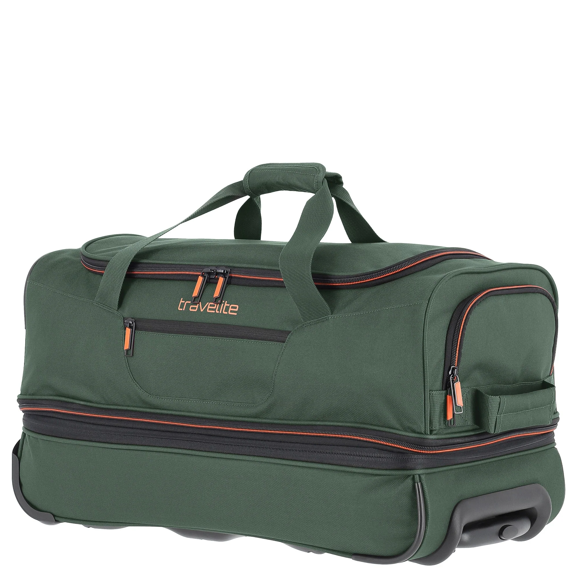 Travelite Basics - Rollenreisetasche 51/64L 55 cm erw. (dunkgrün) - Image 2