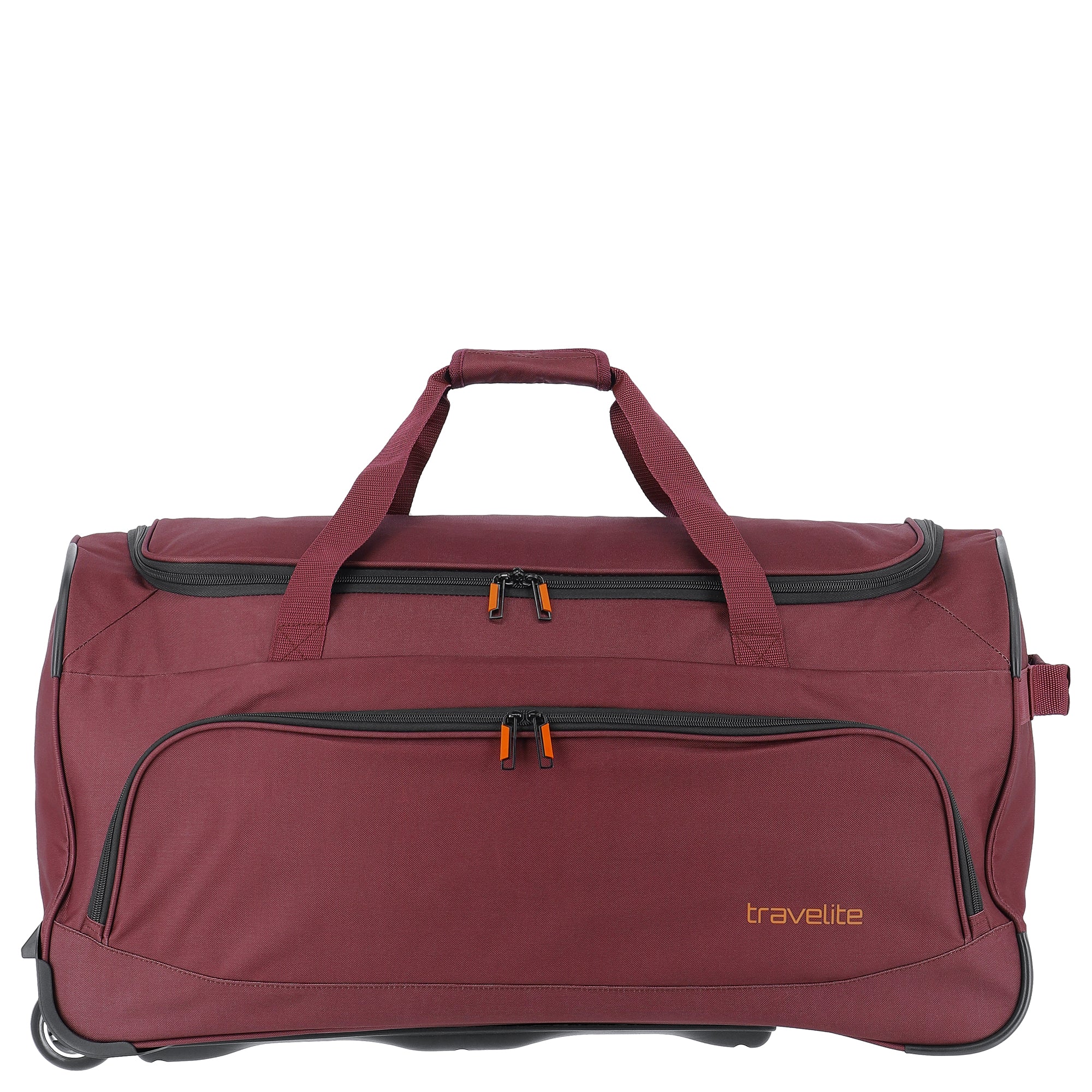 Travelite Basics Fresh - Rollenreisetasche 89L 71 cm (bordeaux) - Image 2