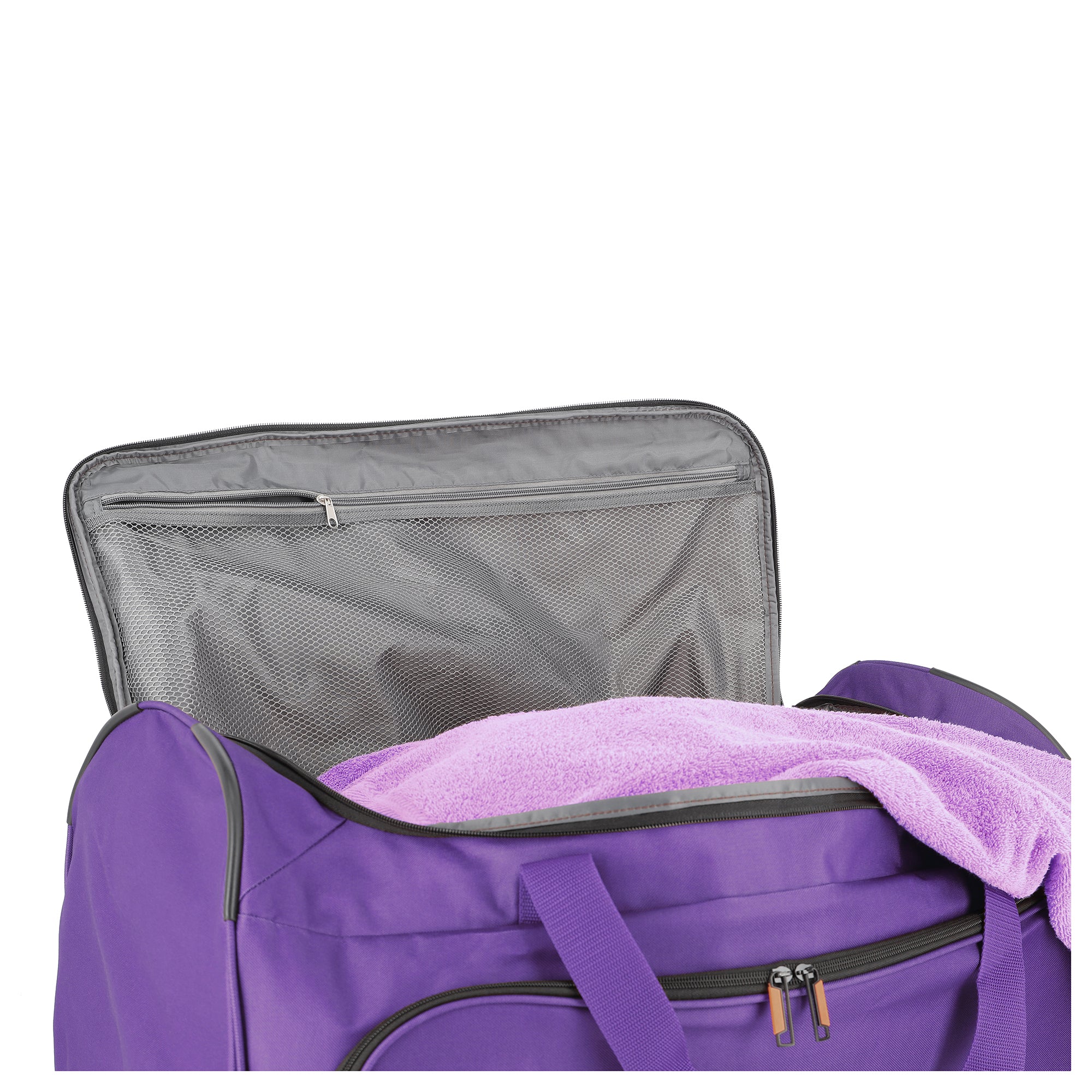 Travelite Basics Fresh - Rollenreisetasche 89L 71 cm (lila) - Image 8