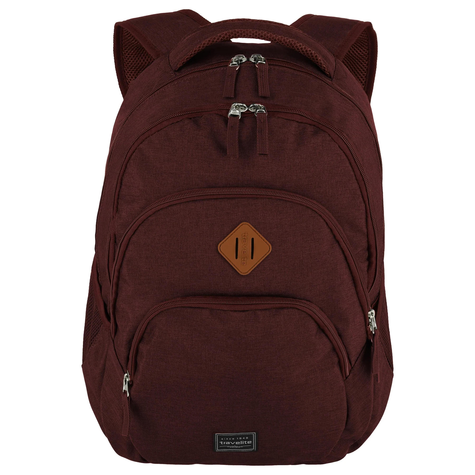 Travelite Basics Melange - Rucksack 45 cm (bordeaux)