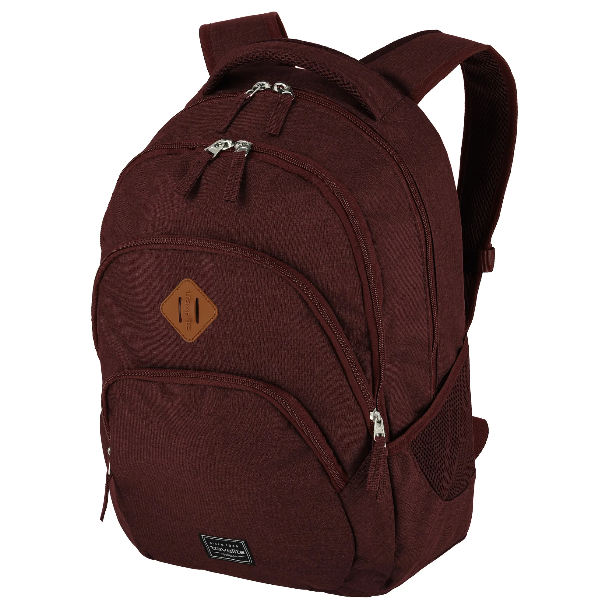 Travelite Basics Melange - Rucksack 45 cm (bordeaux) - Image 3
