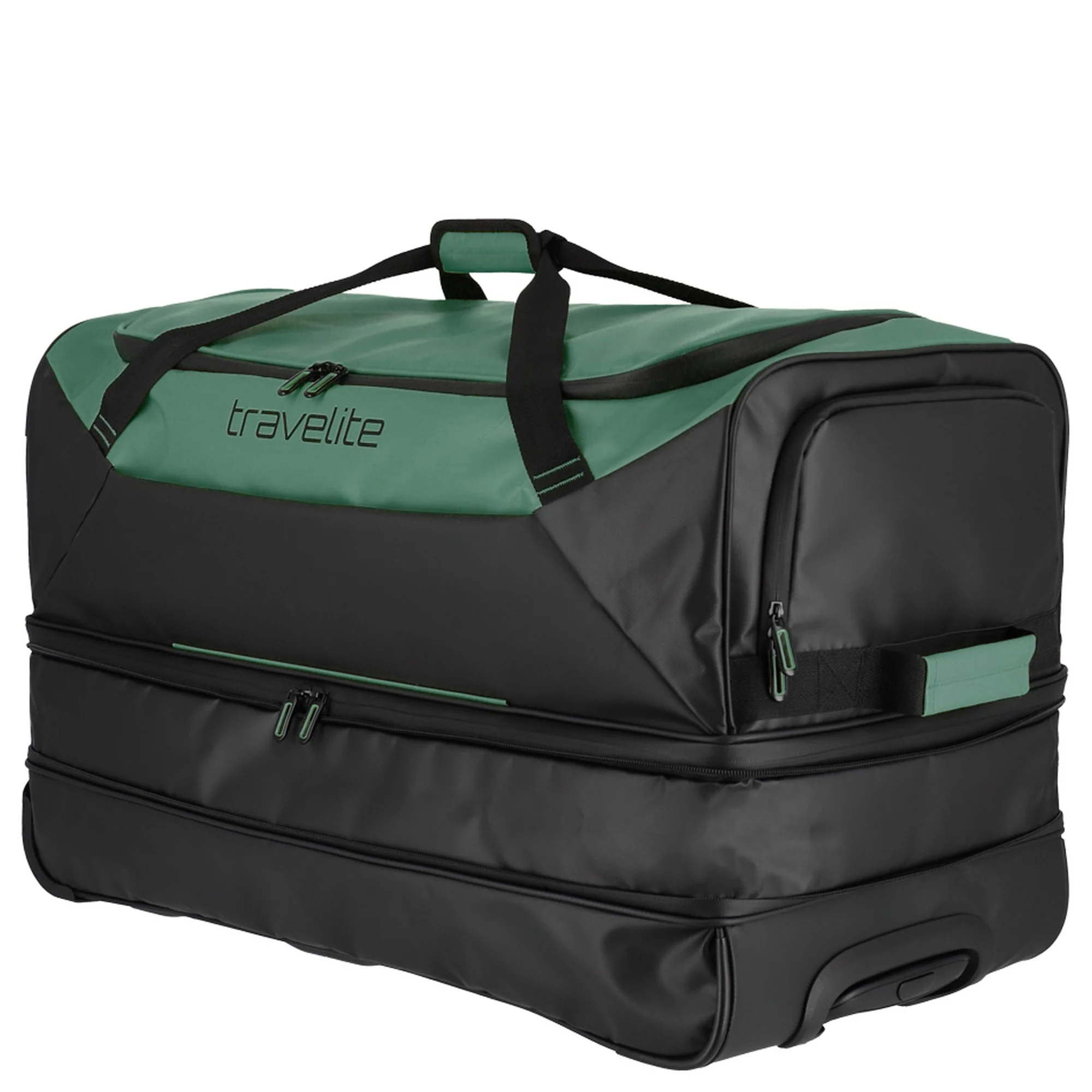 Travelite Basics - Rollenreisetasche Plane 98/119L 70 cm erw. (grün) - Image 5