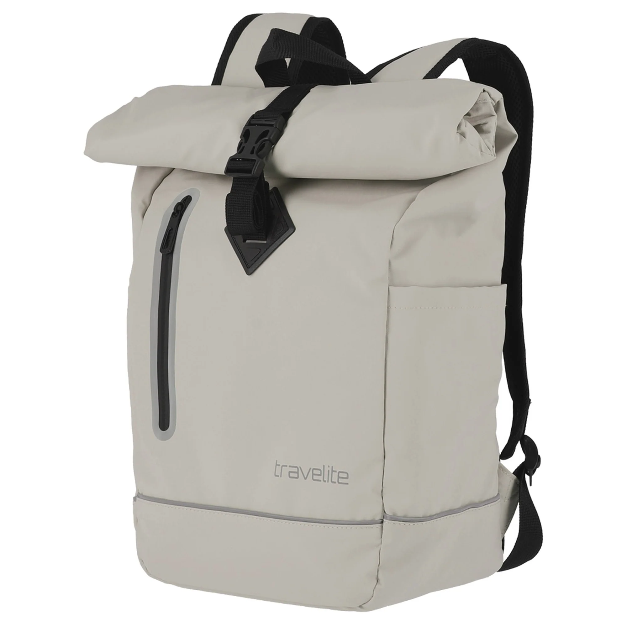 Travelite Basics Roll-Up - Rucksack Plane 48 cm (elfenbein) - Image 2
