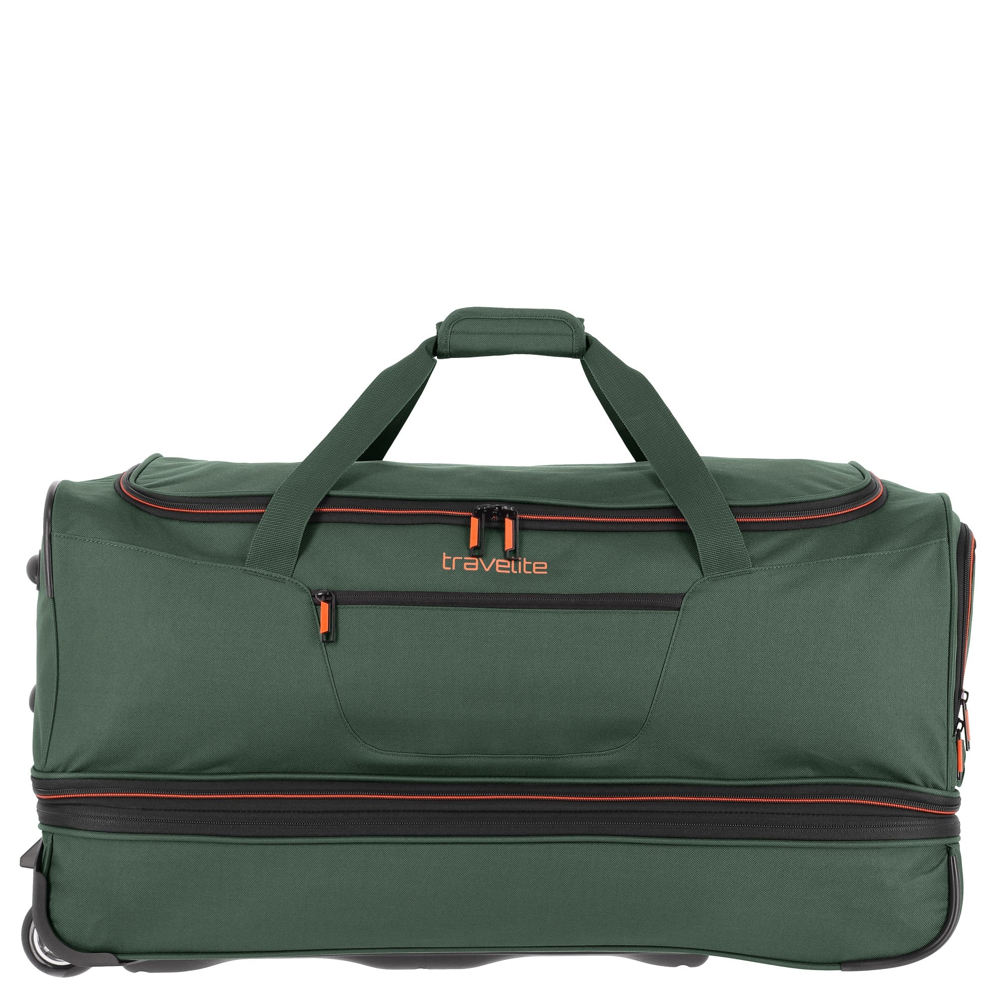 Travelite Basics - Rollenreisetasche 98/119L 70 cm erw. (dunkelgrün) - Image 2
