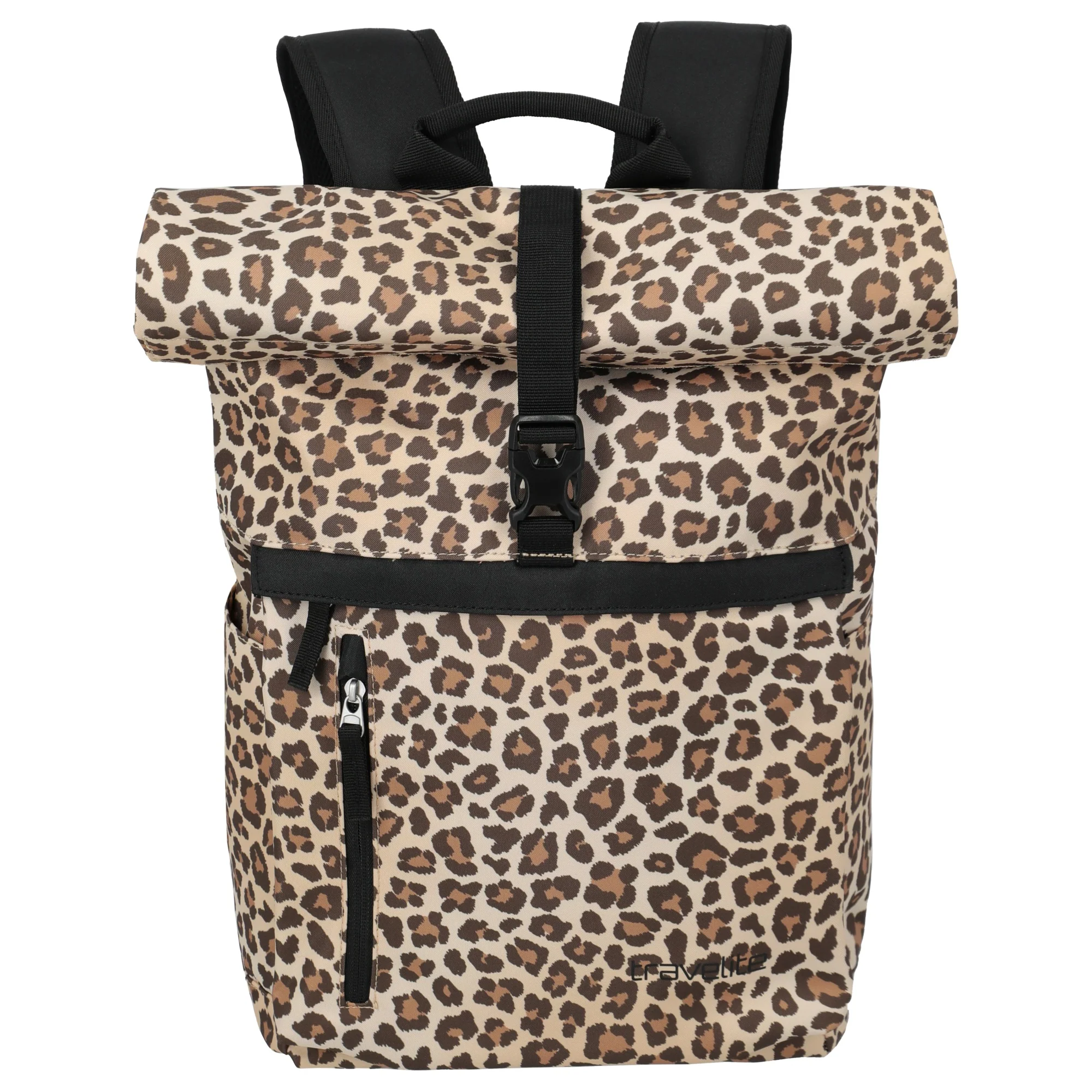 Travelite Basics Rollup - Rucksack 60 cm (leopard)