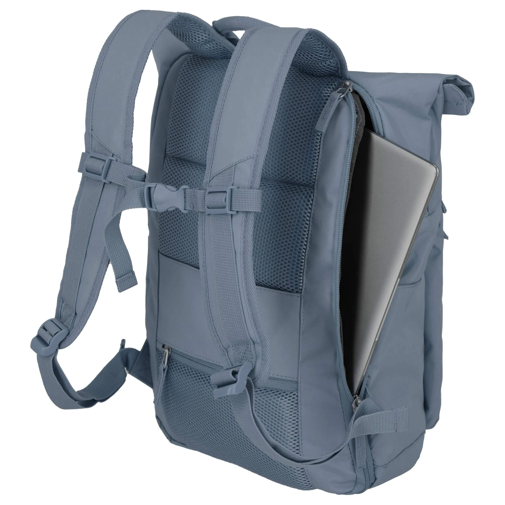 Travelite Basics Rollup - Rucksack 60 cm (rauchblau) - Image 5