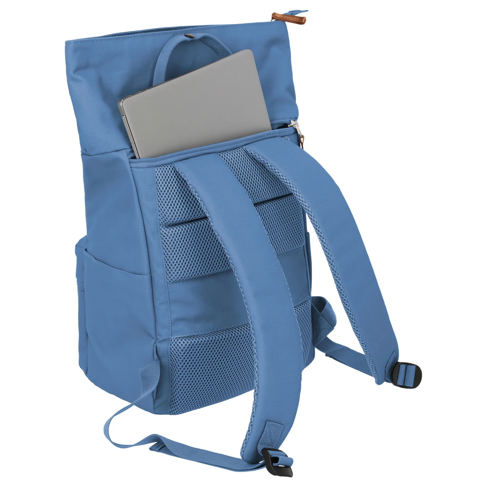 Travelite Basics Short Handle - Rolltop Rucksack 46 cm (denim) - Image 7