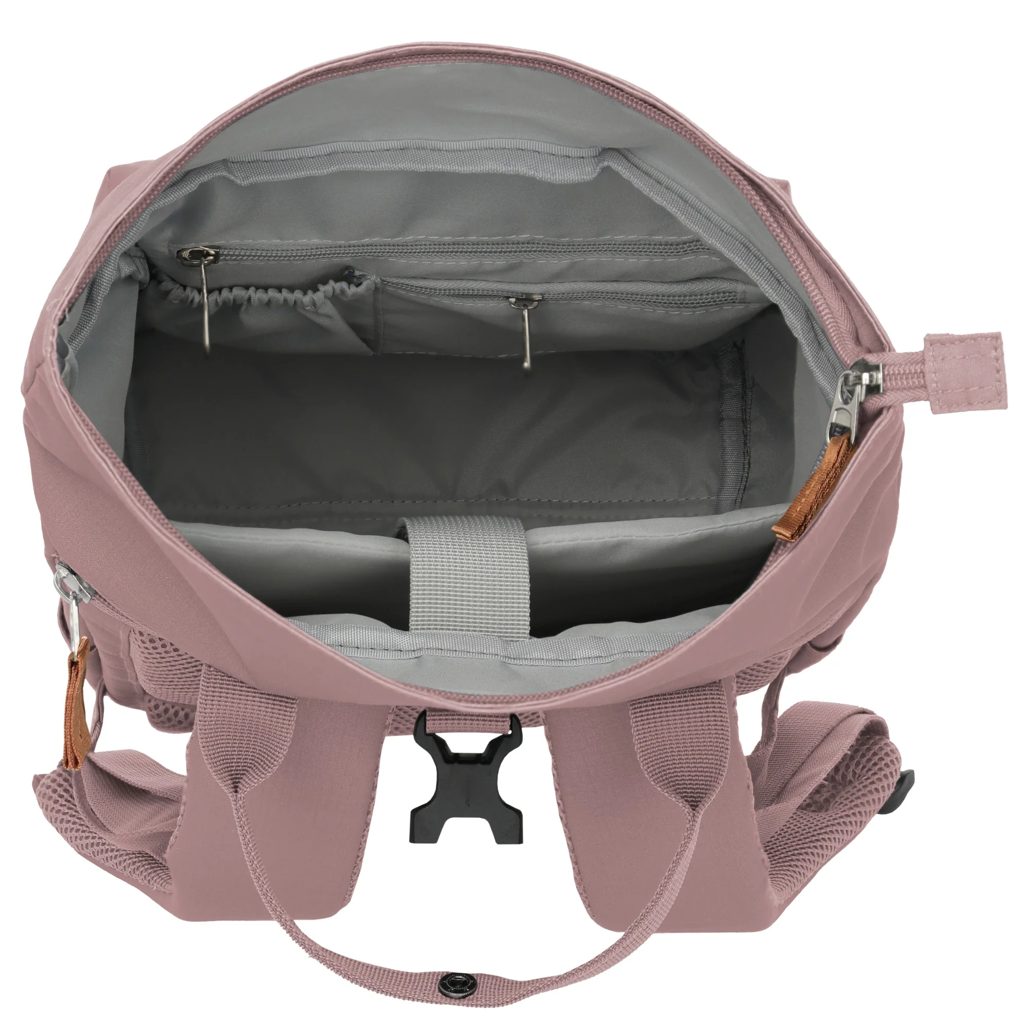 Travelite Basics Short Handle - Rolltop Rucksack 46 cm (smokey rose) - Image 6