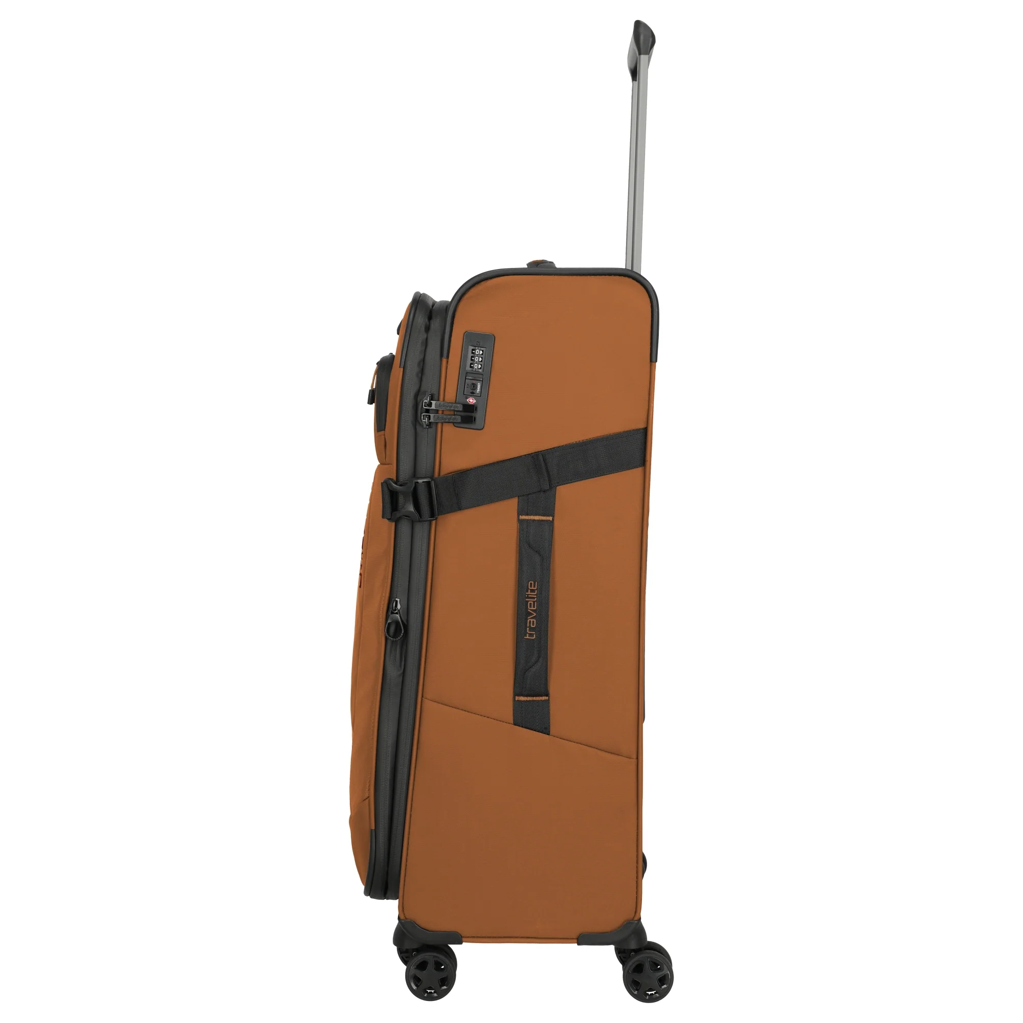 Travelite Briize - 4-Rollen-Trolley L 78 cm erw. (curry) - Image 3