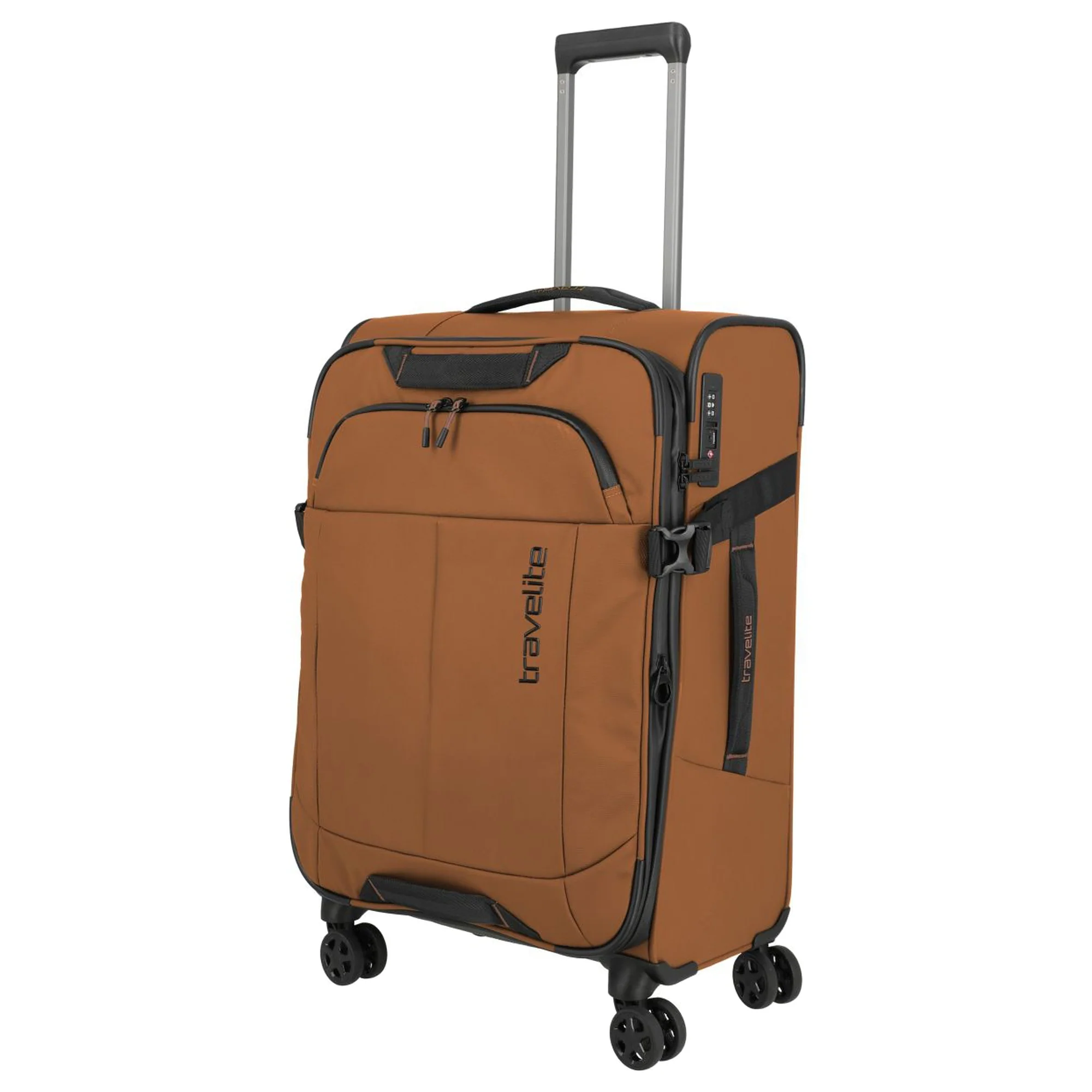 Travelite Briize - 4-Rollen-Trolley M 67 cm erw. (curry) - Image 2