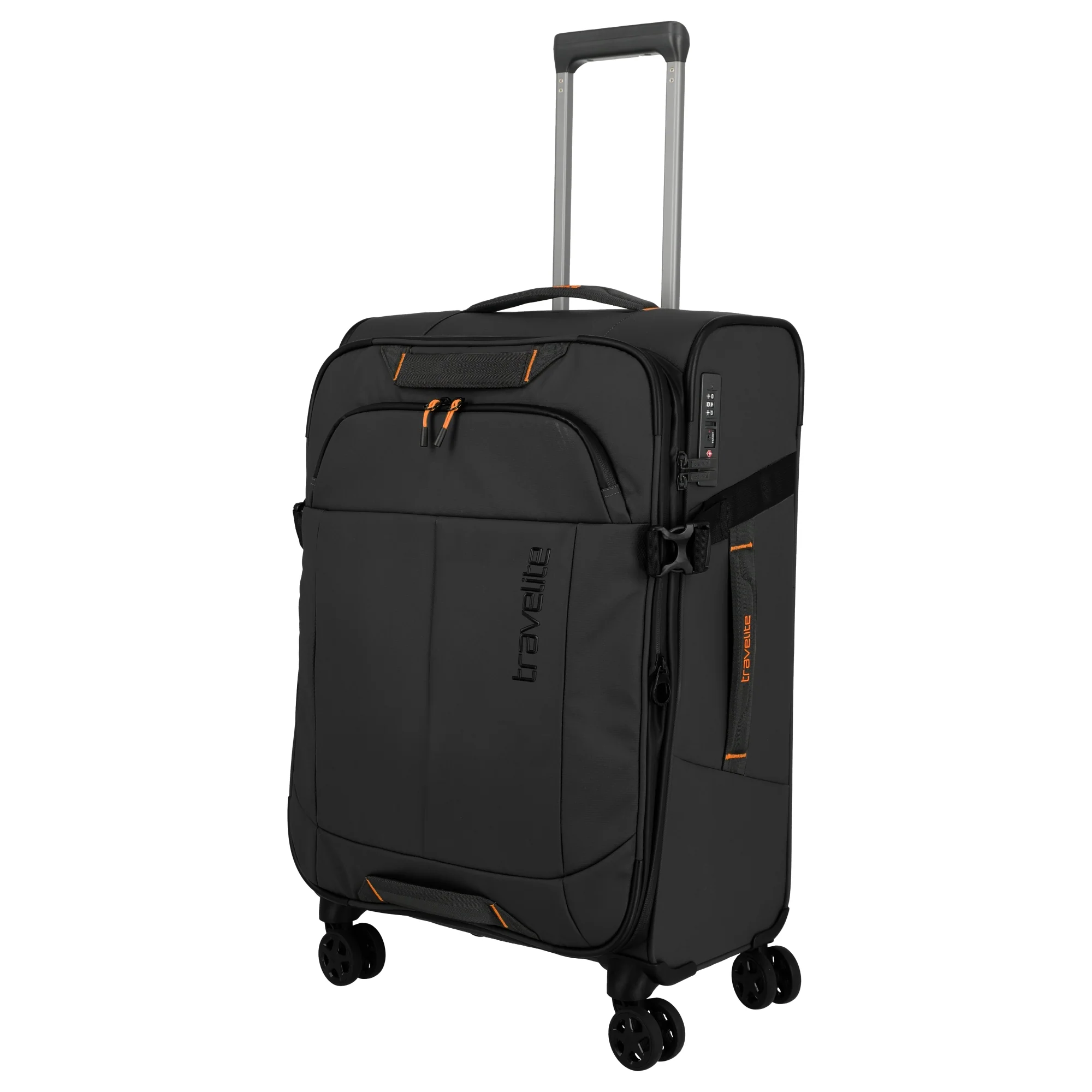 Travelite Briize - 4-Rollen-Trolley M 67 cm erw. (schwarz) - Image 2