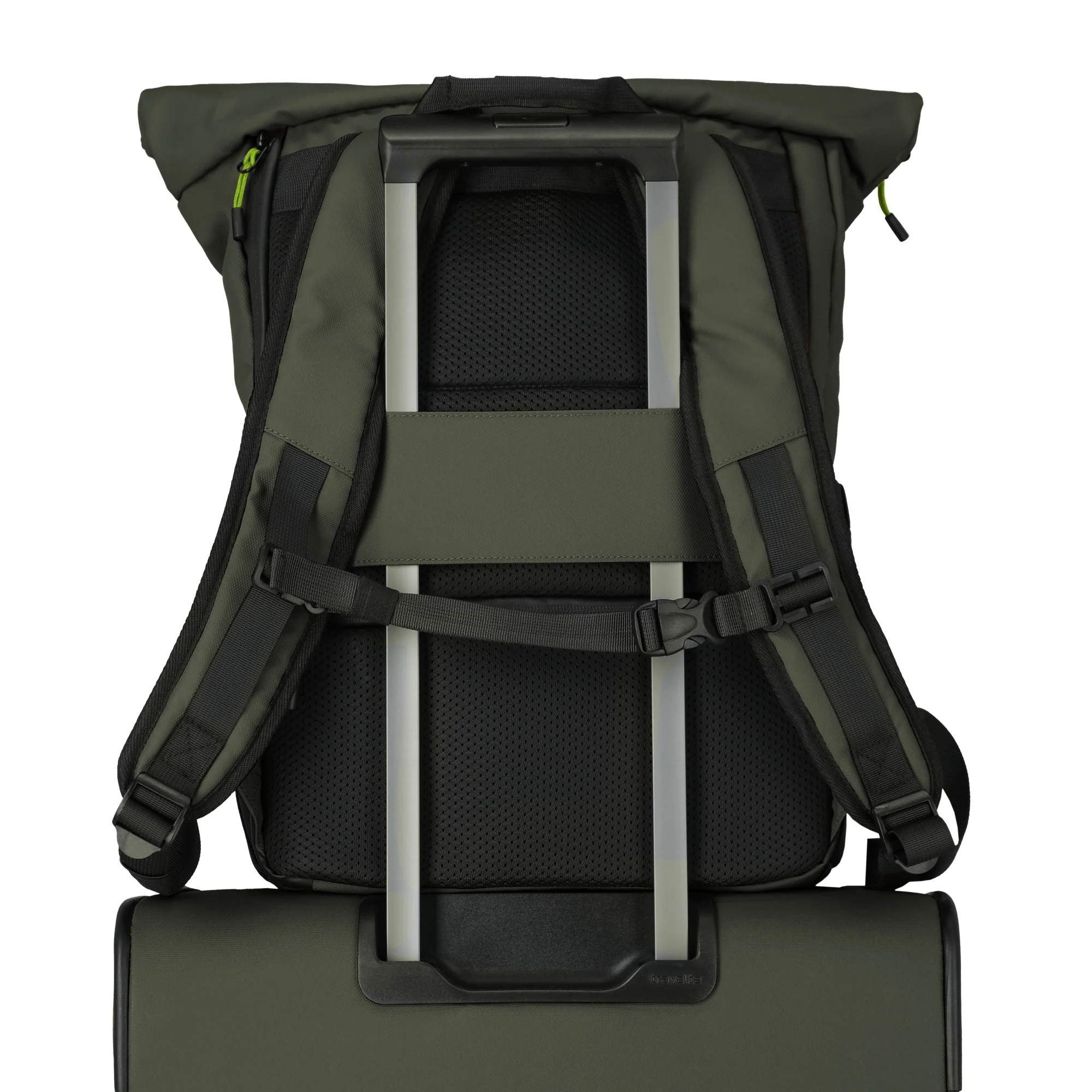 Travelite Briize Rolltop - Rucksack 15.6" 45 cm (khaki) - Image 9