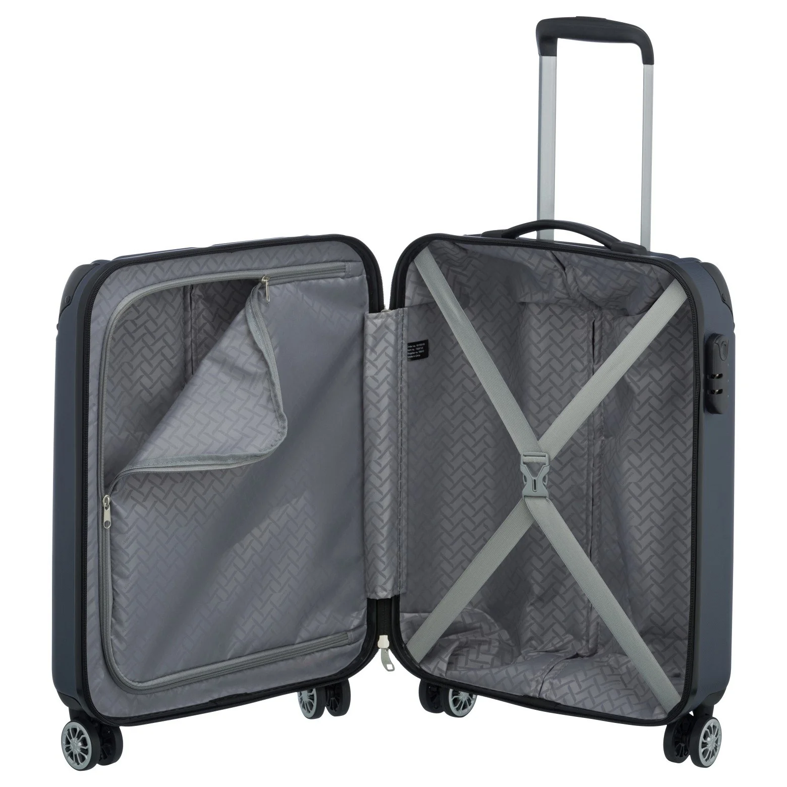 Travelite City - 4-Rollen-Kabinentrolley S 55 cm (marine) - Image 5