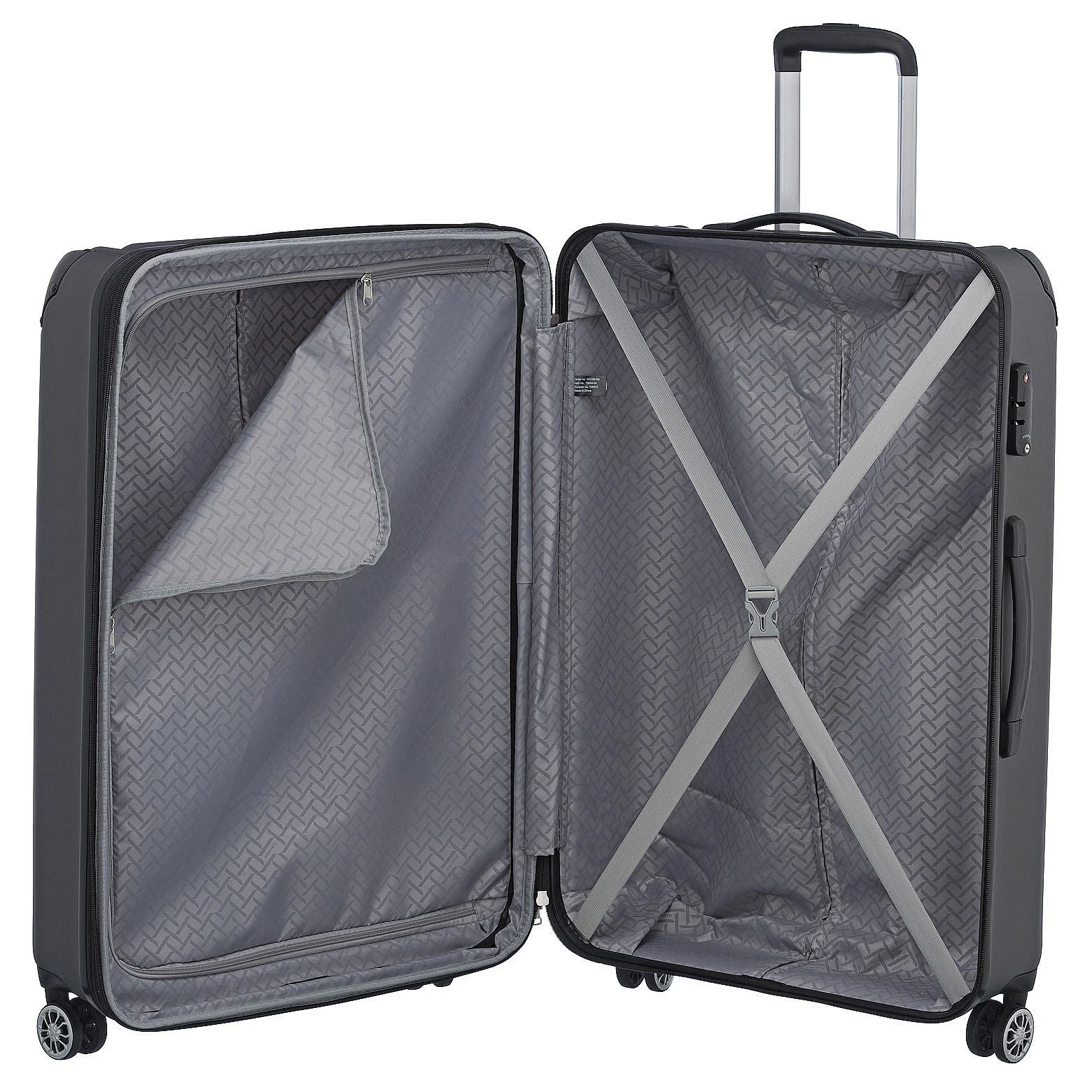 Travelite City - 4-Rollen-Trolley erw. L 77 cm (anthrazit) - Image 5