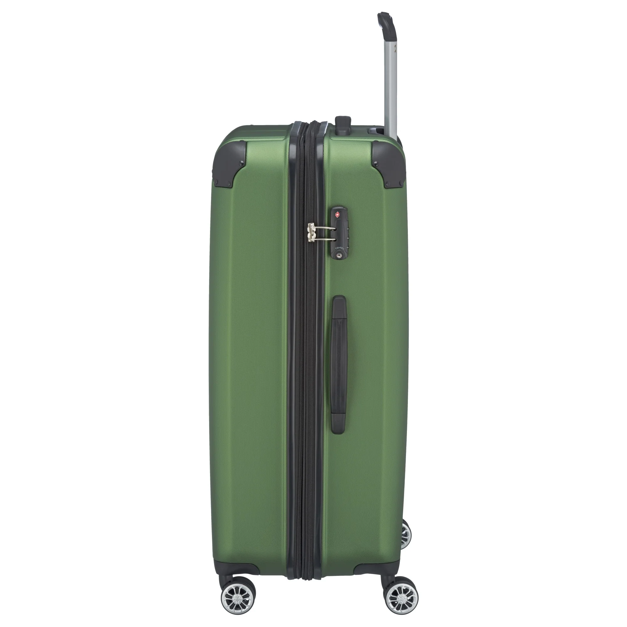 Travelite City - 4-Rollen-Trolley erw. L 77 cm (grün) - Image 3