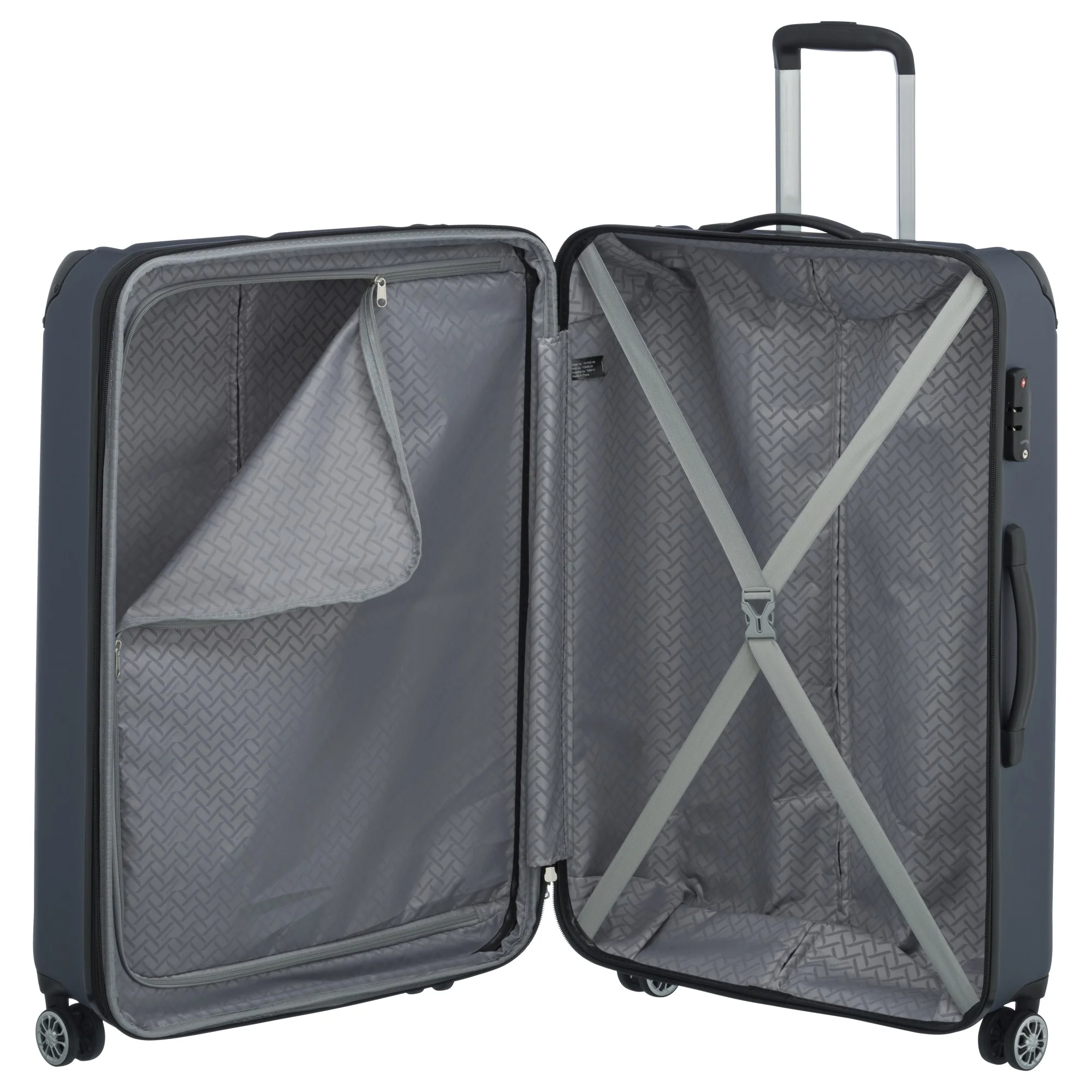 Travelite City - 4-Rollen-Trolley erw. L 77 cm (marine) - Image 6