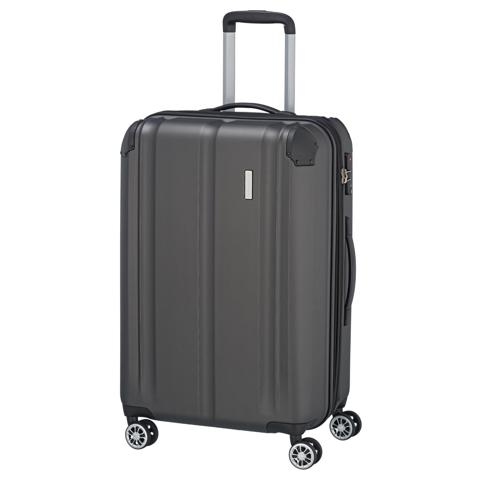 Travelite City - 4-Rollen-Trolley erw. M 68 cm (anthrazit) - Image 2