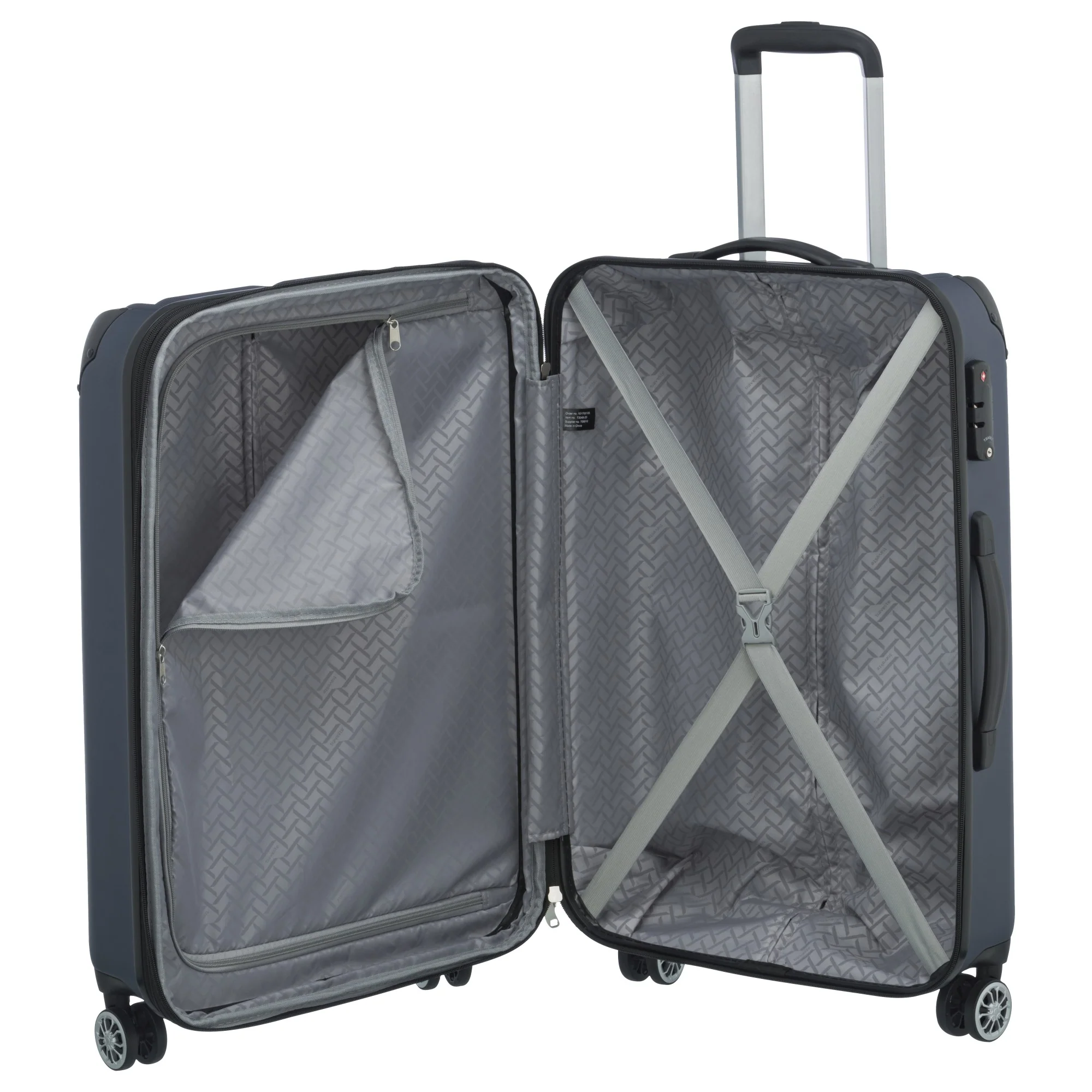 Travelite City - 4-Rollen-Trolley erw. M 68 cm (marine) - Image 6