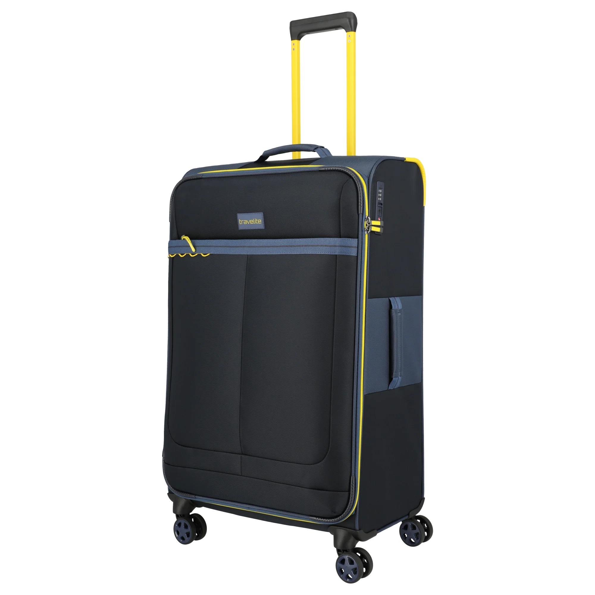 Travelite Color Craze - 4-Rollen-Trolley L 77 cm (dunkelblau) - Image 2