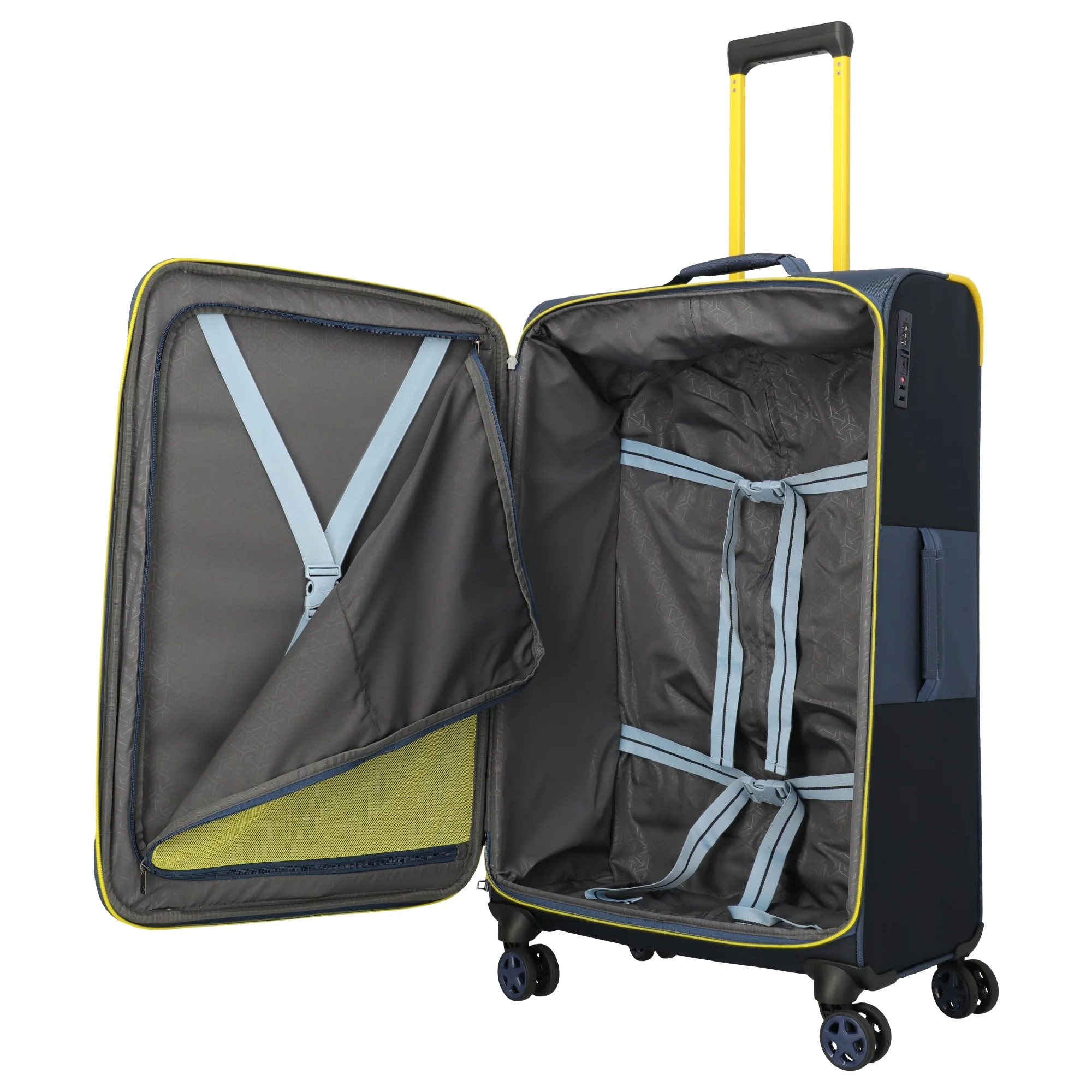 Travelite Color Craze - 4-Rollen-Trolley L 77 cm (dunkelblau) - Image 7