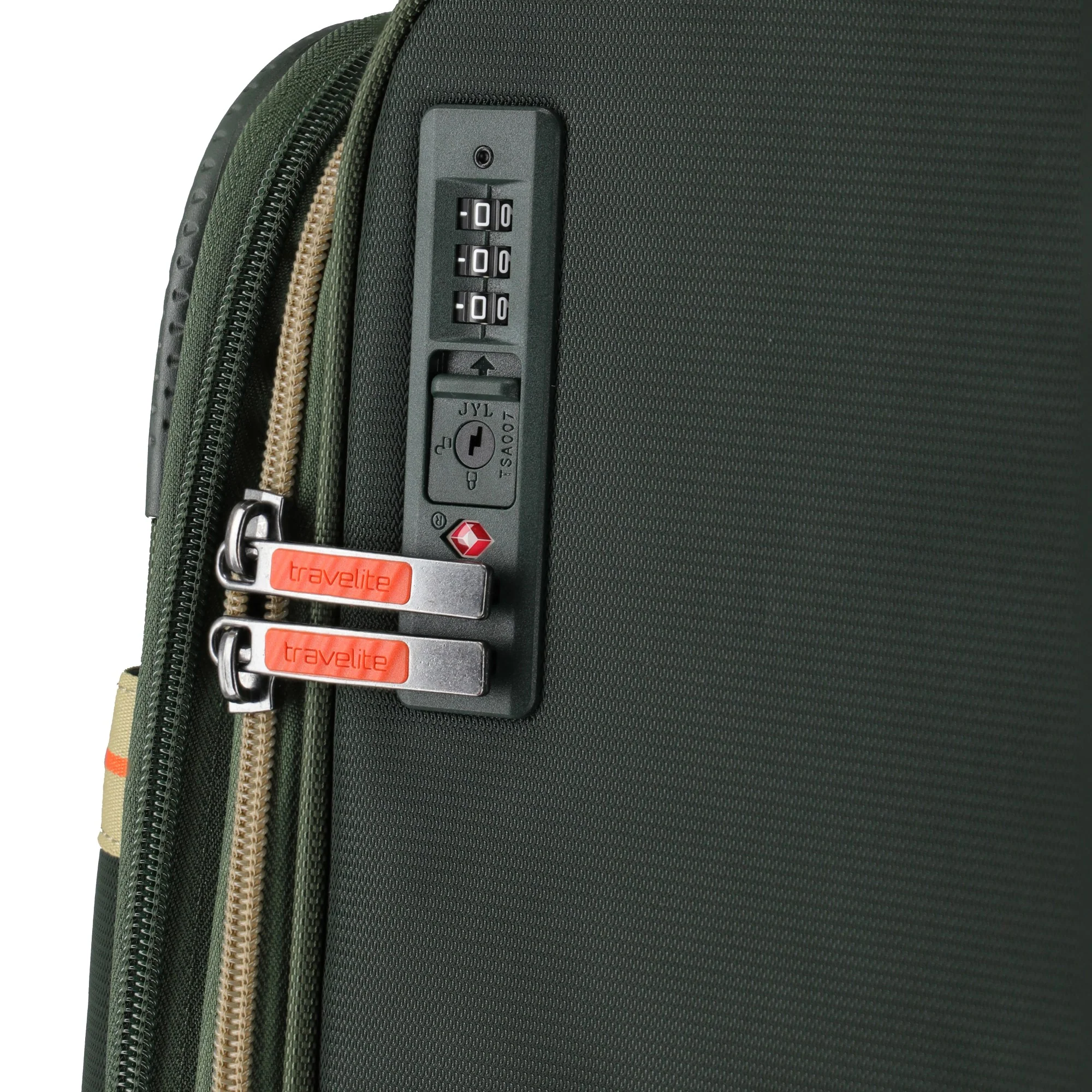 Travelite Color Craze - 4-Rollen-Trolley L 77 cm (oliv) - Image 8