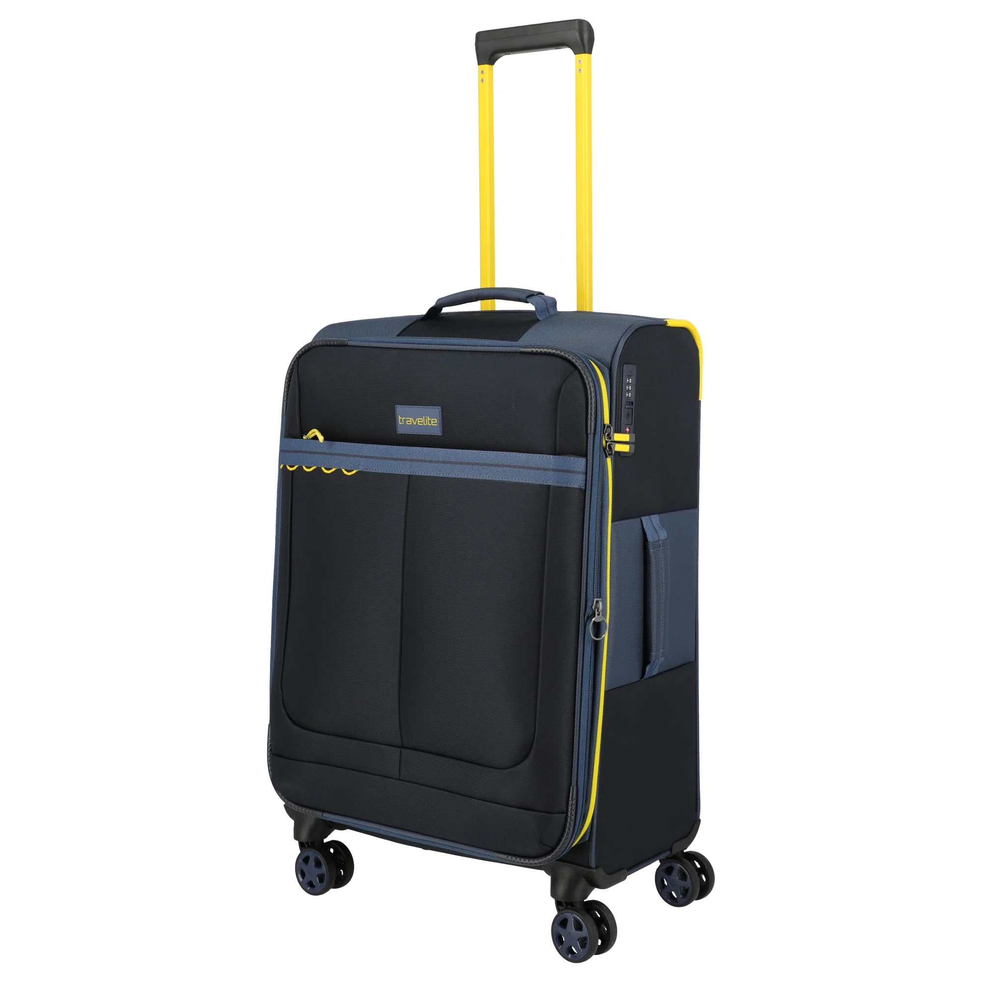 Travelite Color Craze - 4-Rollen-Trolley M 66 cm erw. (dunkelblau) - Image 2