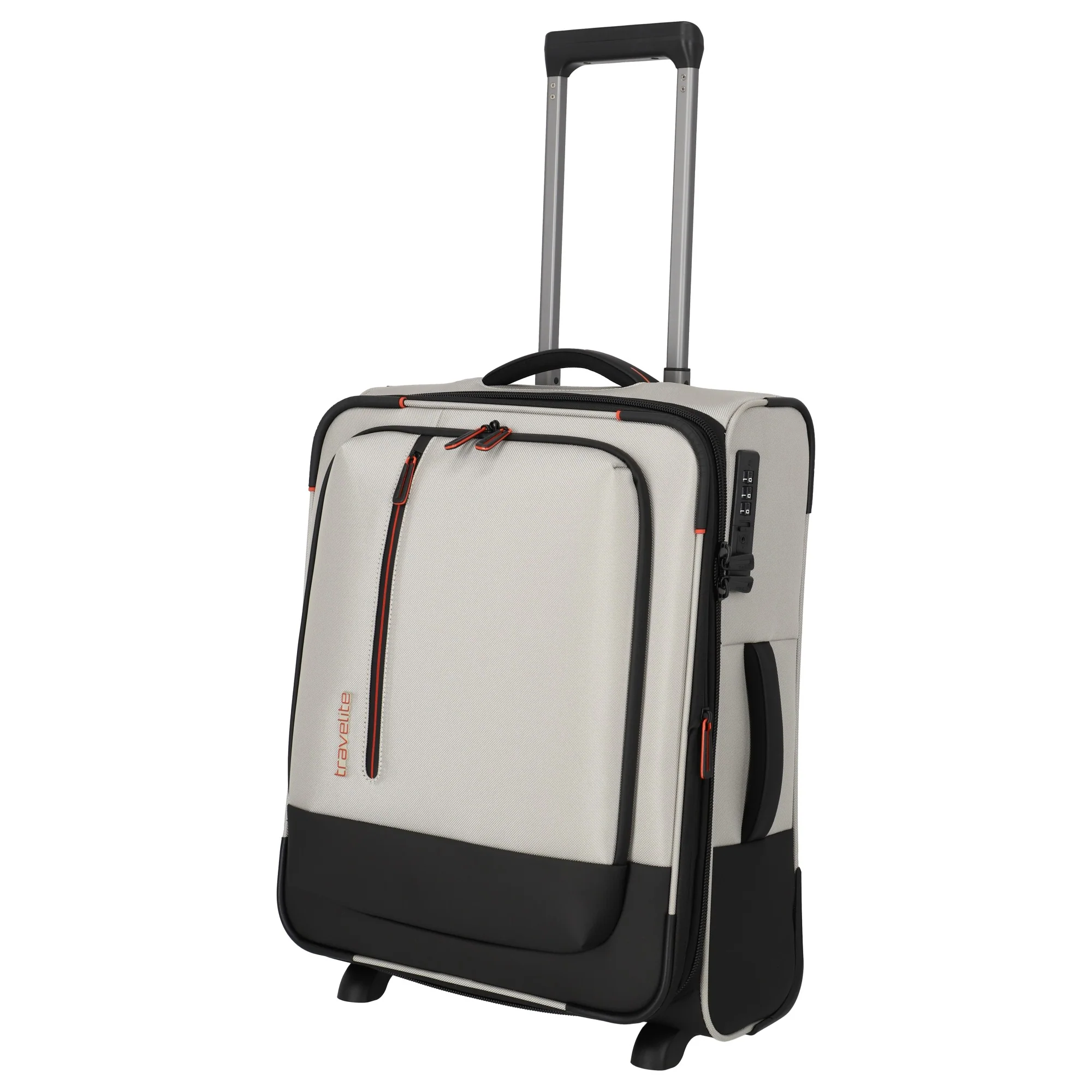 Travelite Crosslite - 2-Rollen-Kabinentrolley S 54 cm erw. (natur) - Image 2