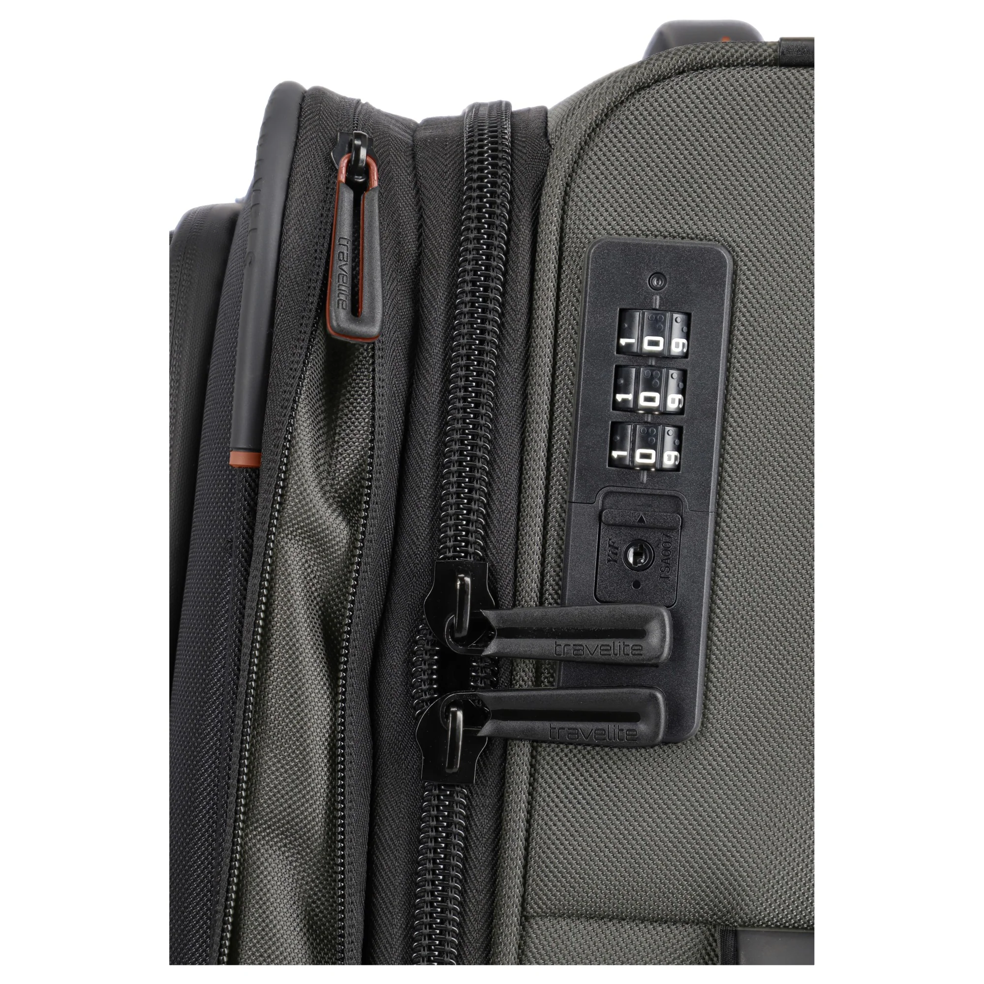 Travelite Crosslite - 2-Rollen-Kabinentrolley S 54 cm erw. (olive) - Image 11