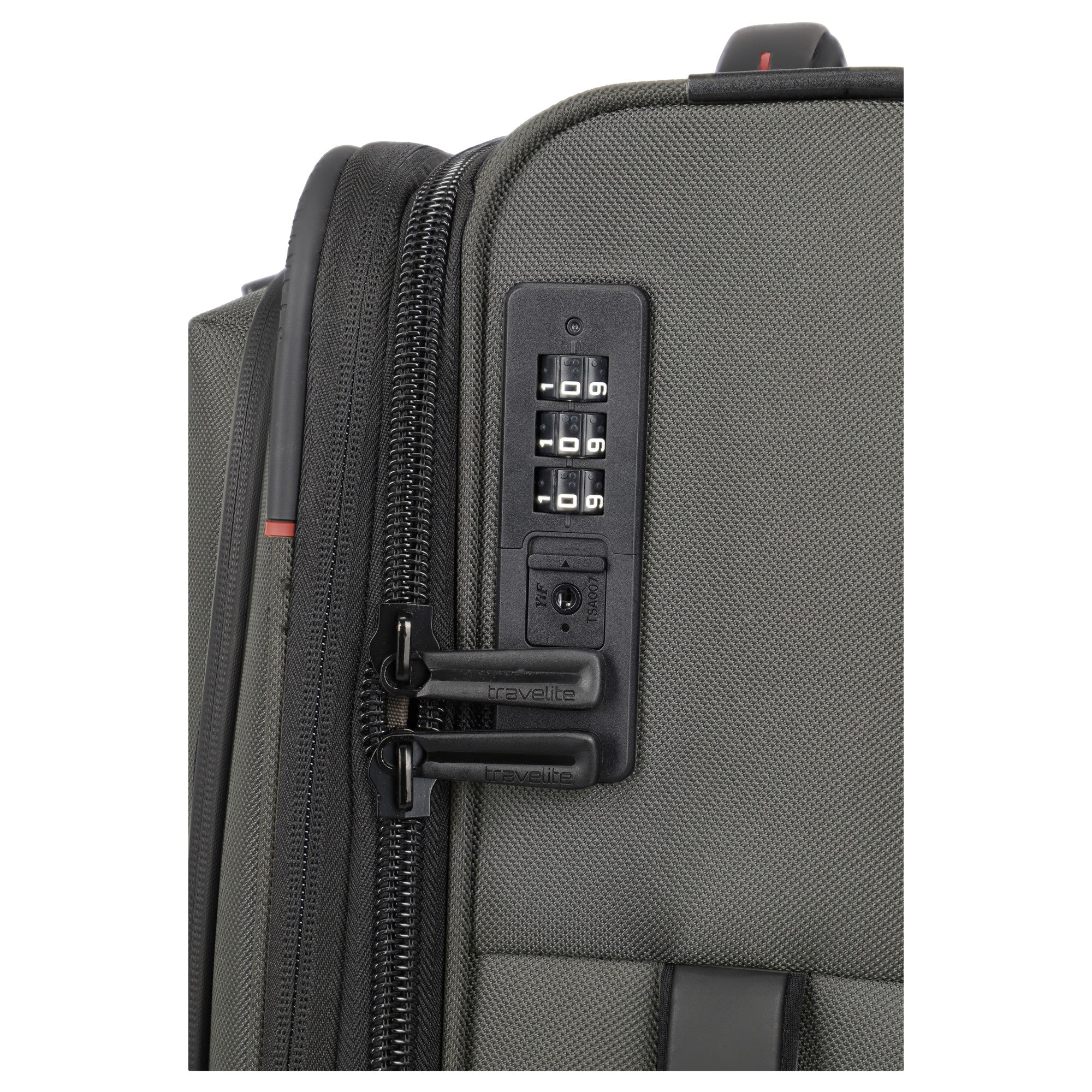 Travelite Crosslite - 2-Rollen-Kabinentrolley S 54 cm erw. (olive) - Image 8