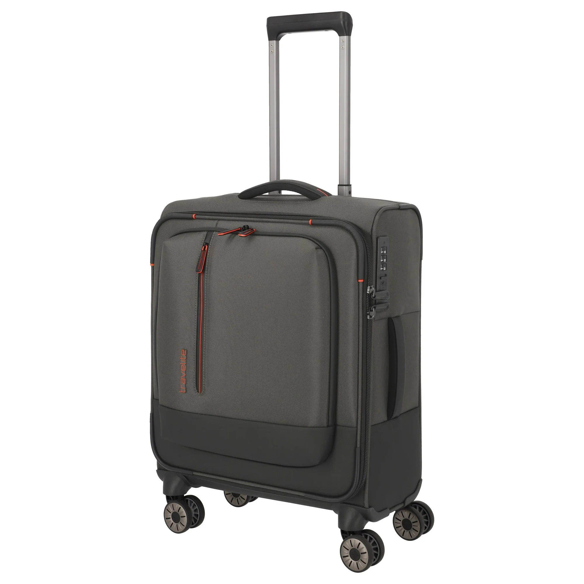 Travelite Crosslite - 4-Rollen-Kabinentrolley S 55 cm (oliv) - Image 2