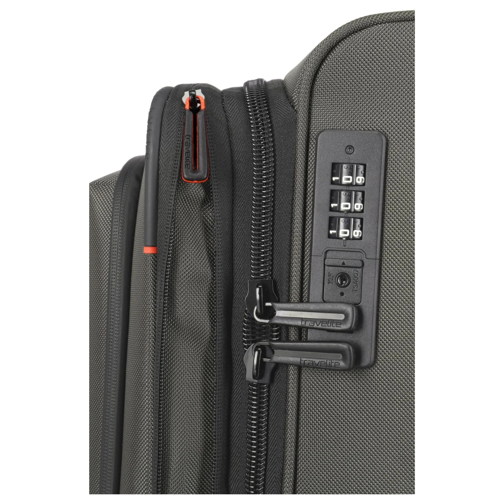 Travelite Crosslite - 4-Rollen-Trolley L 77 cm erw. (oliv) - Image 11