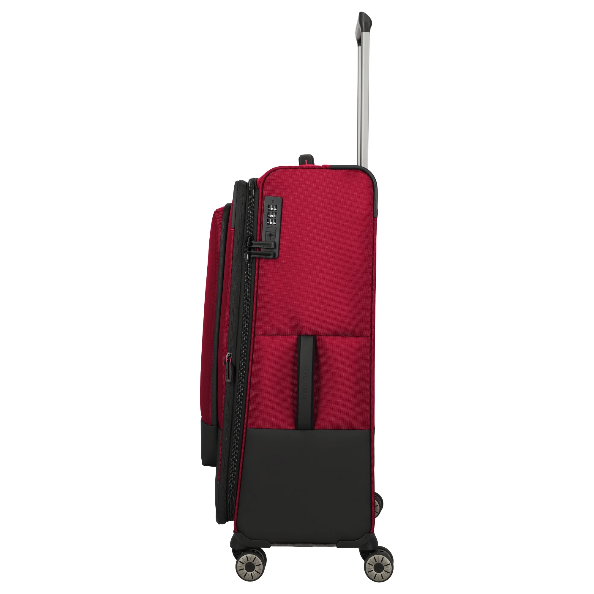 Travelite Crosslite - 4-Rollen-Trolley L 77 cm erw. (red) - Image 3