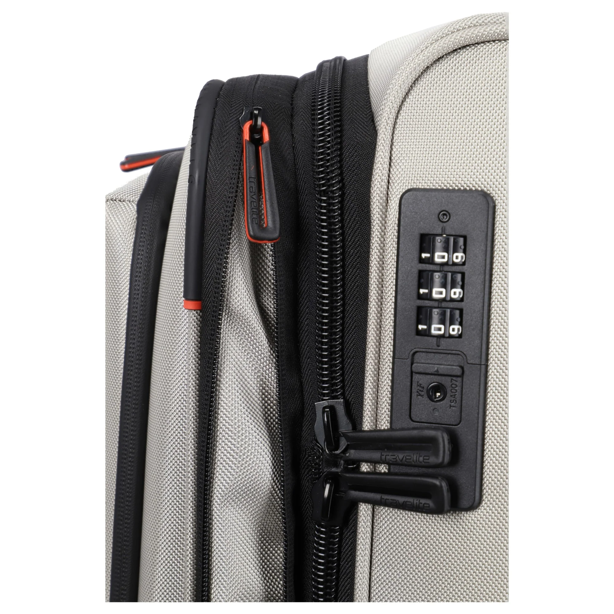Travelite Crosslite - 4-Rollen-Trolley M 66 cm erw. (natur) - Image 11