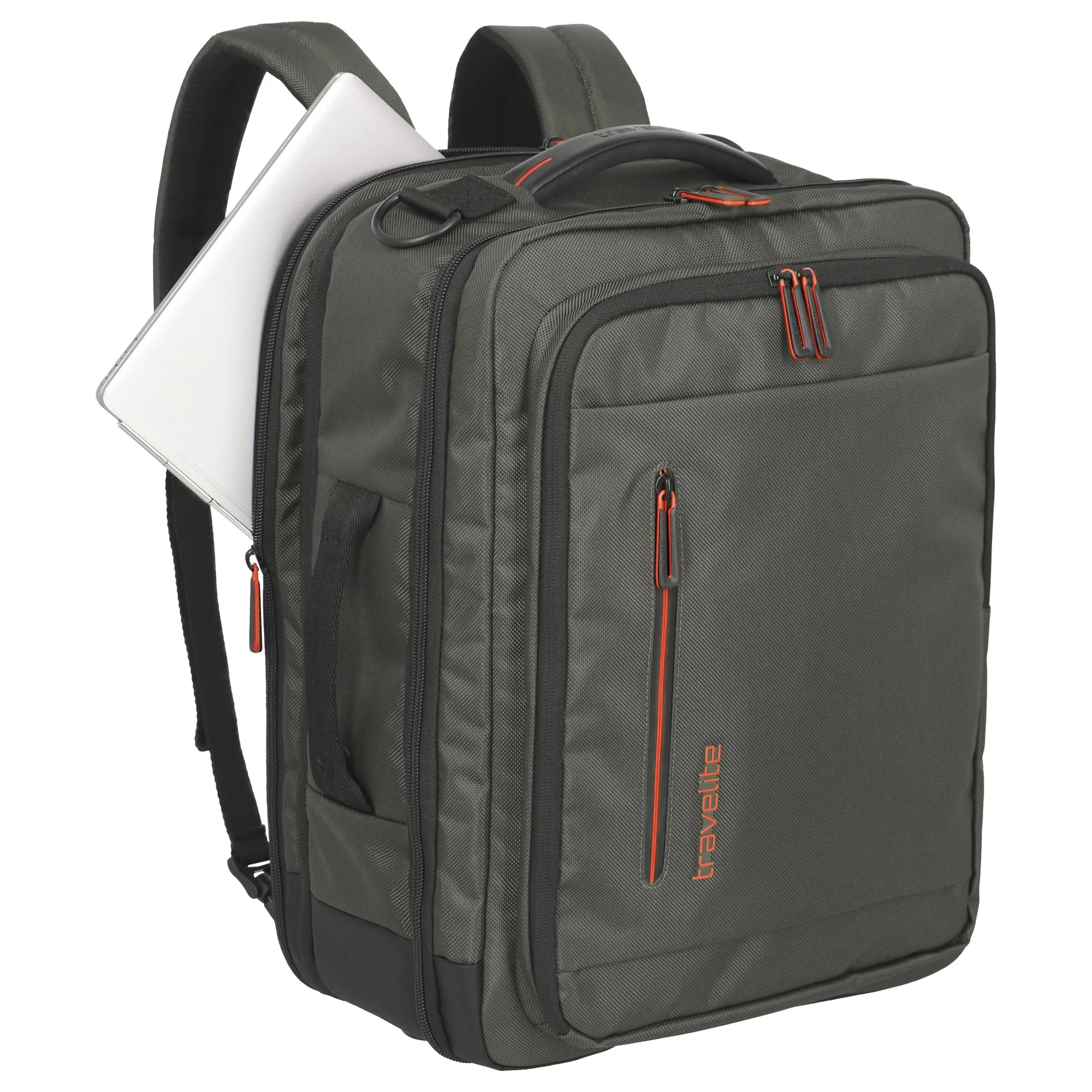Travelite Crosslite - Bordtasche/Rucksack 43 cm (oliv) - Image 9