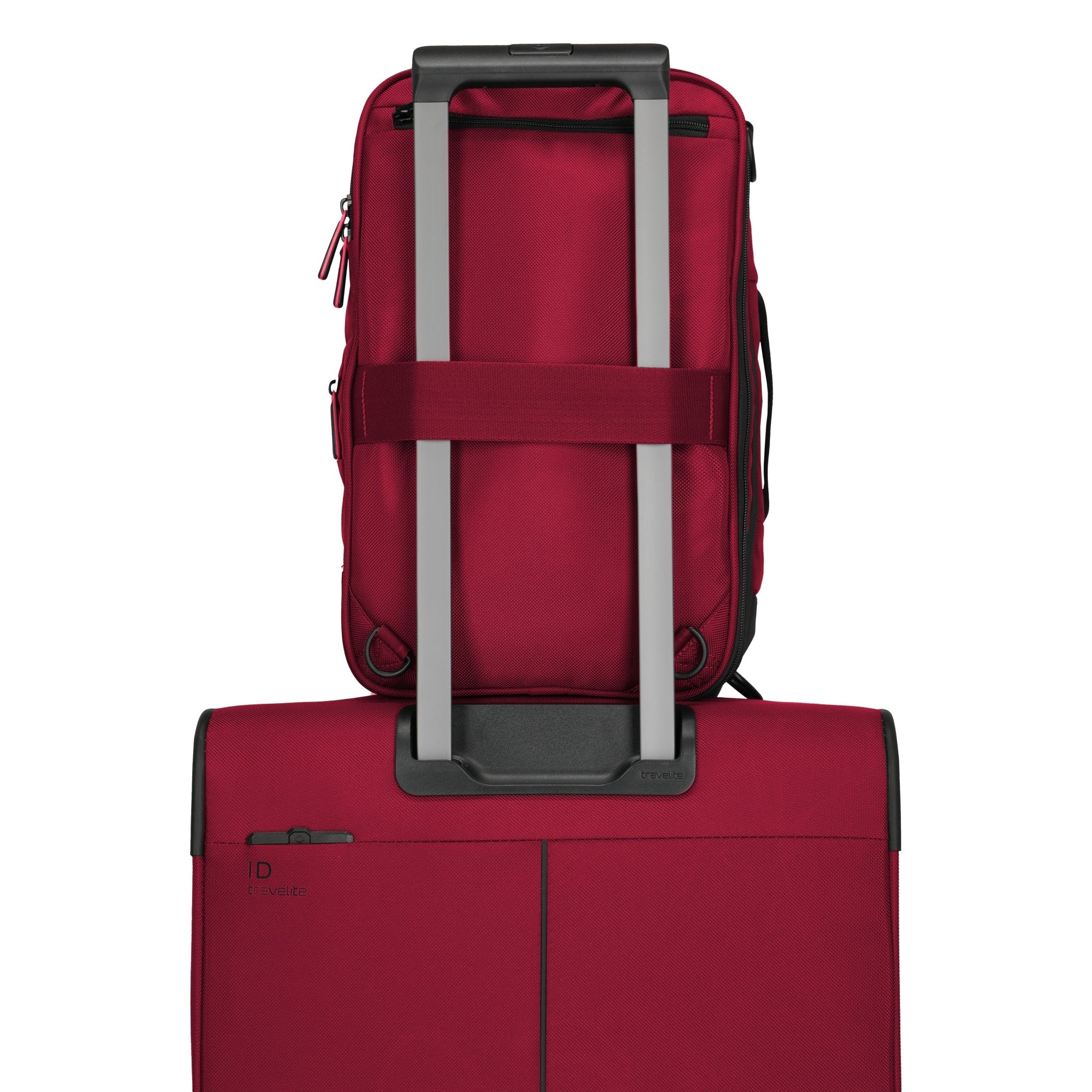 Travelite Crosslite - Bordtasche/Rucksack S 40 cm (red) - Image 10