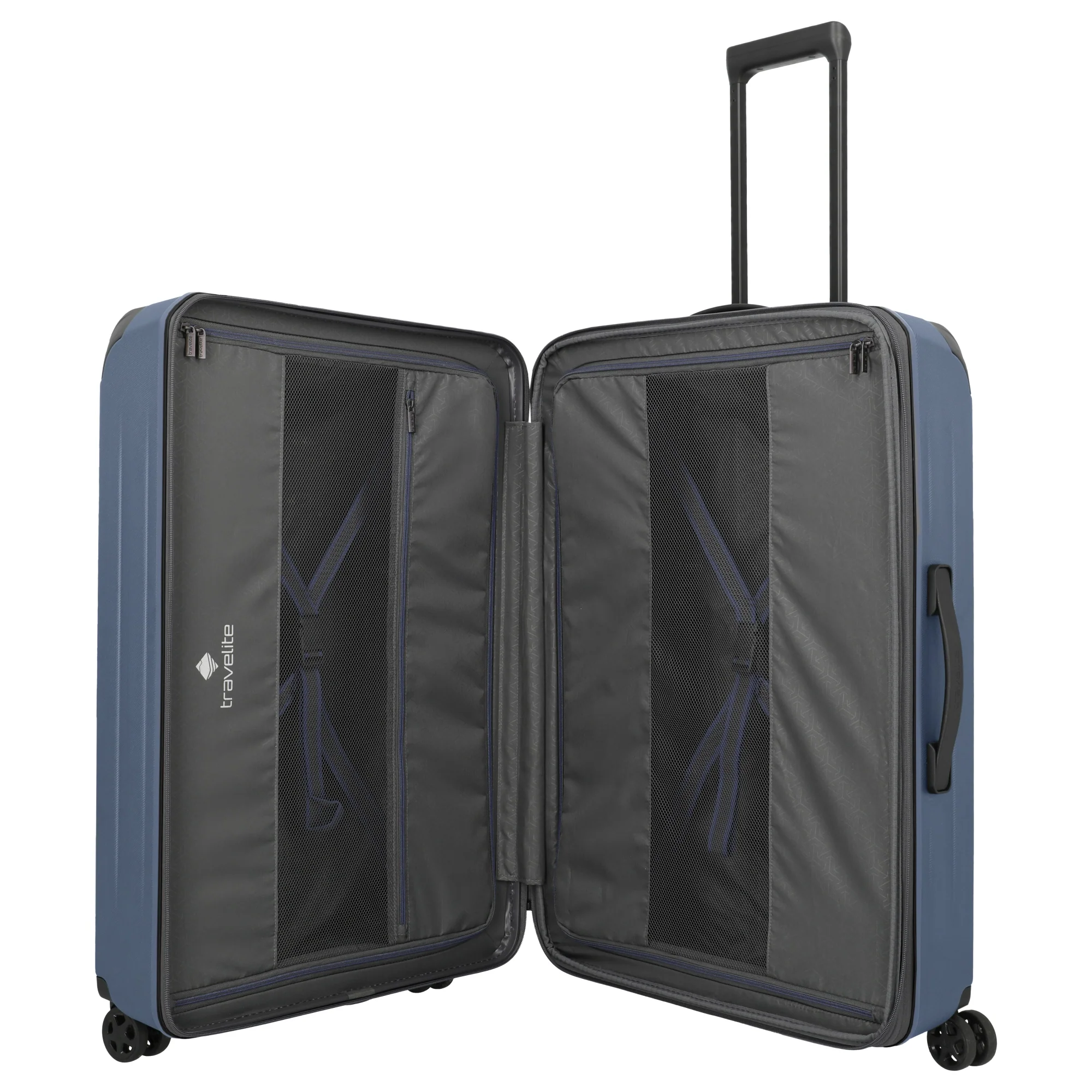 Travelite Dynamiic - 4-Rollen-Trolley L 76 cm erw. (denimblue) - Image 6