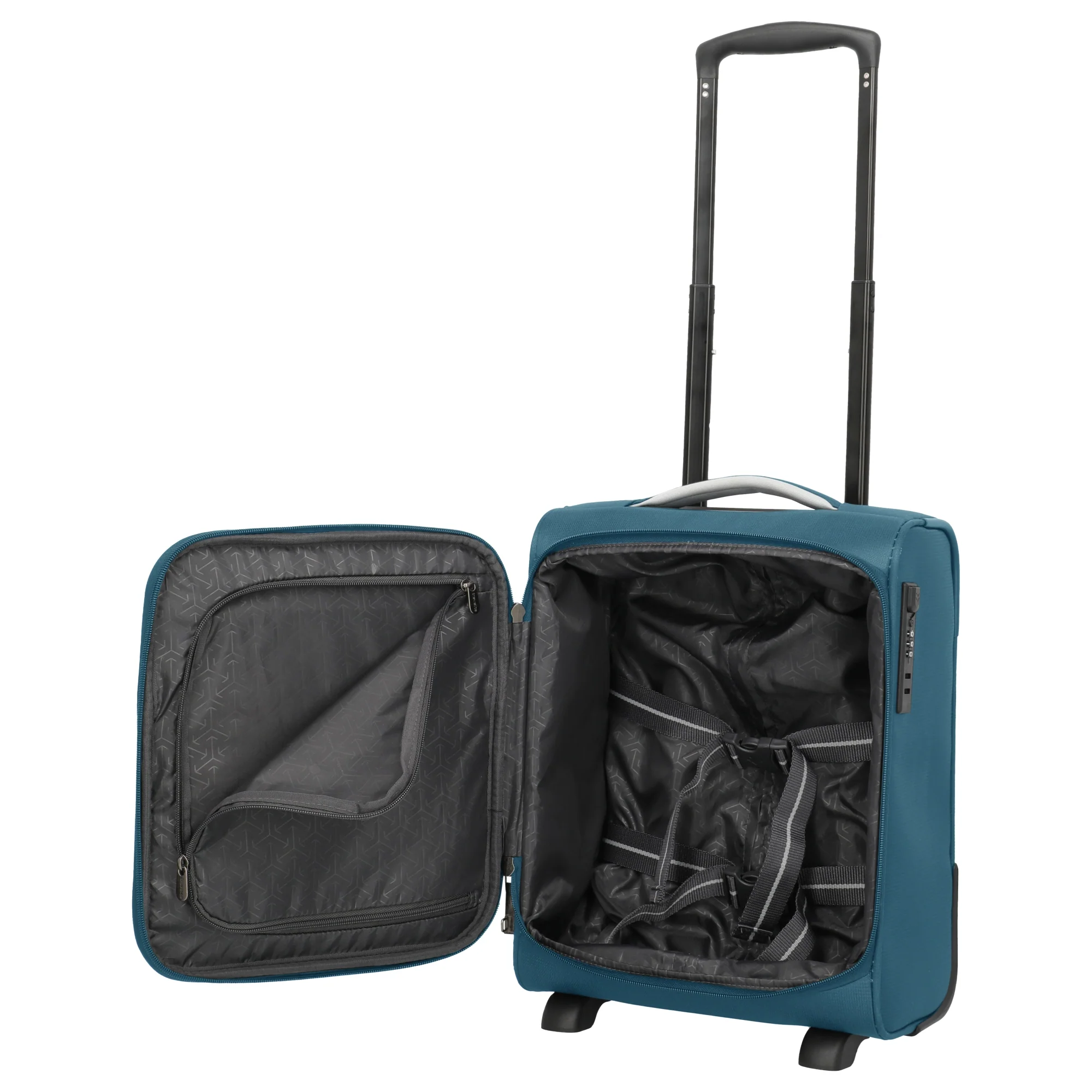 Travelite Jetpack Easy - 2-Rollen-Trolley S 40 cm (petrol) - Image 7