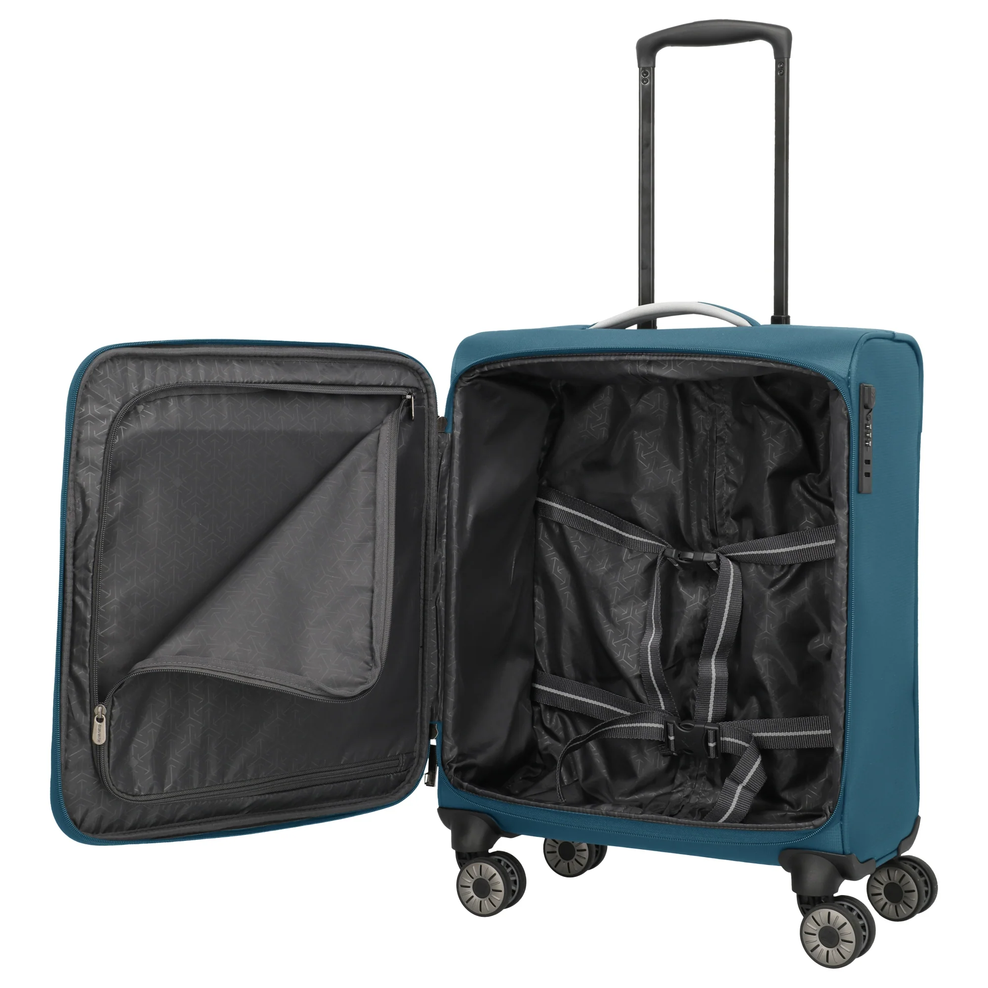 Travelite Jetpack Max - 4-Rollen-Trolley S 55 cm (petrol) - Image 7
