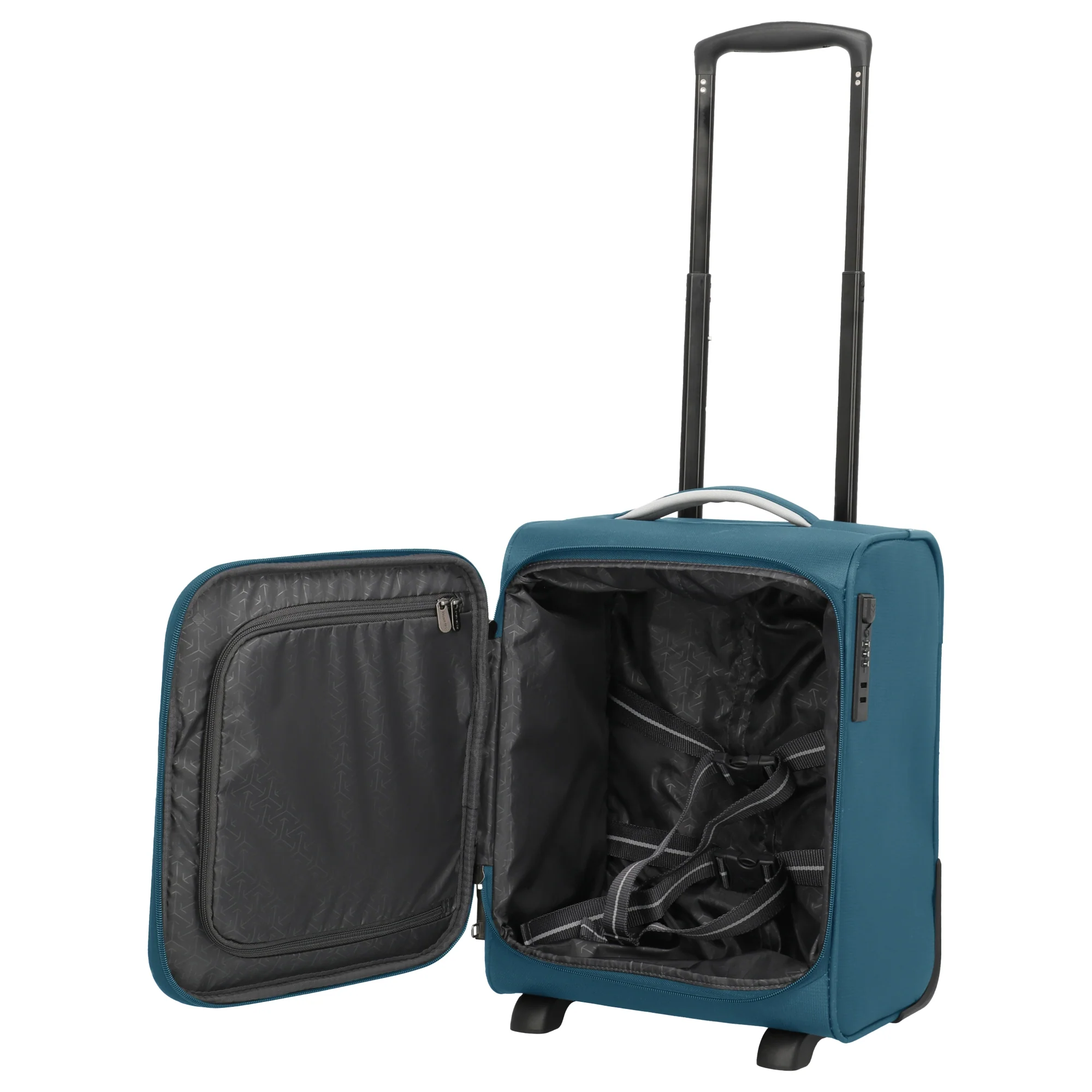 Travelite Jetpack Wings - 2-Rollen-Trolley S 40 cm (petrol) - Image 6