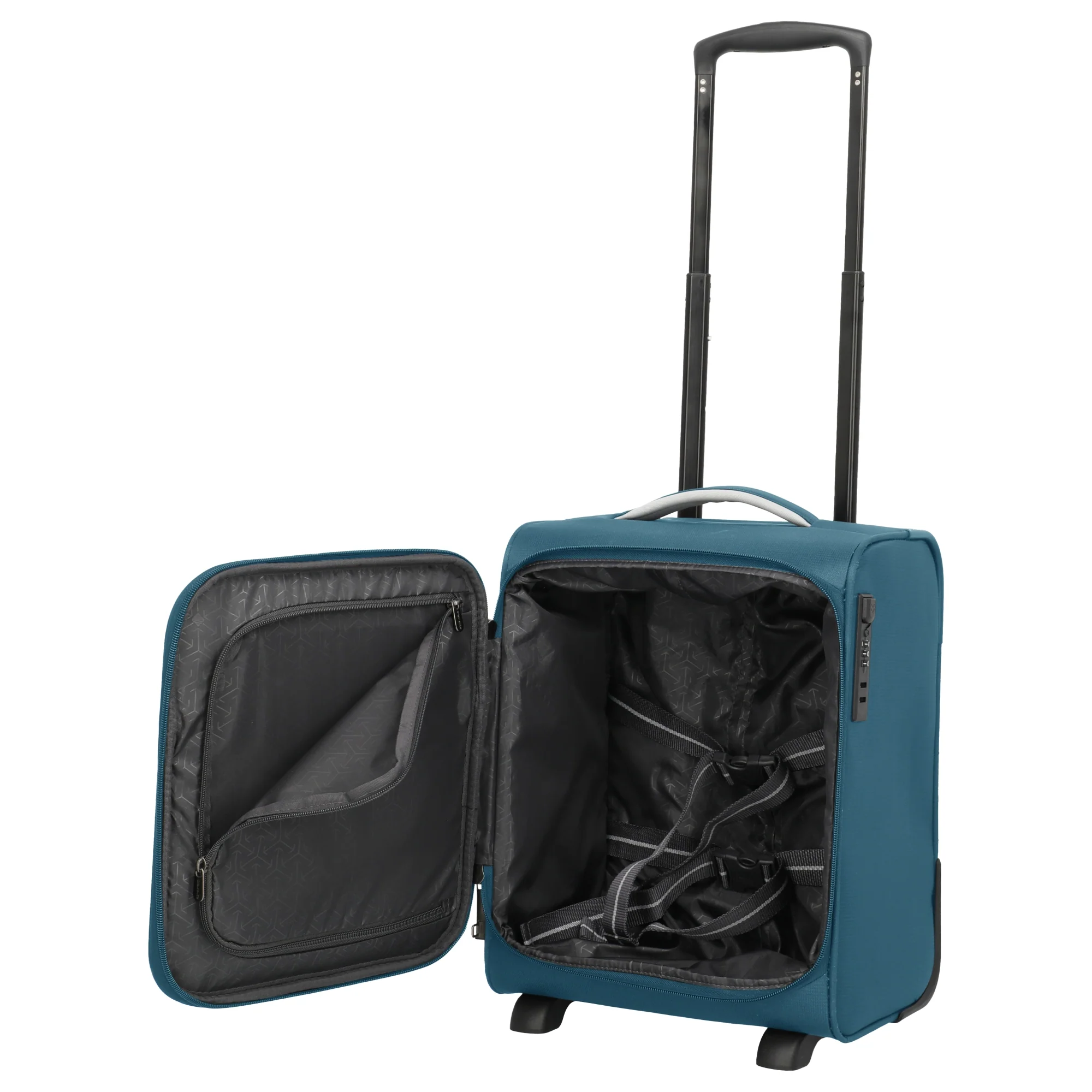 Travelite Jetpack Wings - 2-Rollen-Trolley S 40 cm (petrol) - Image 7