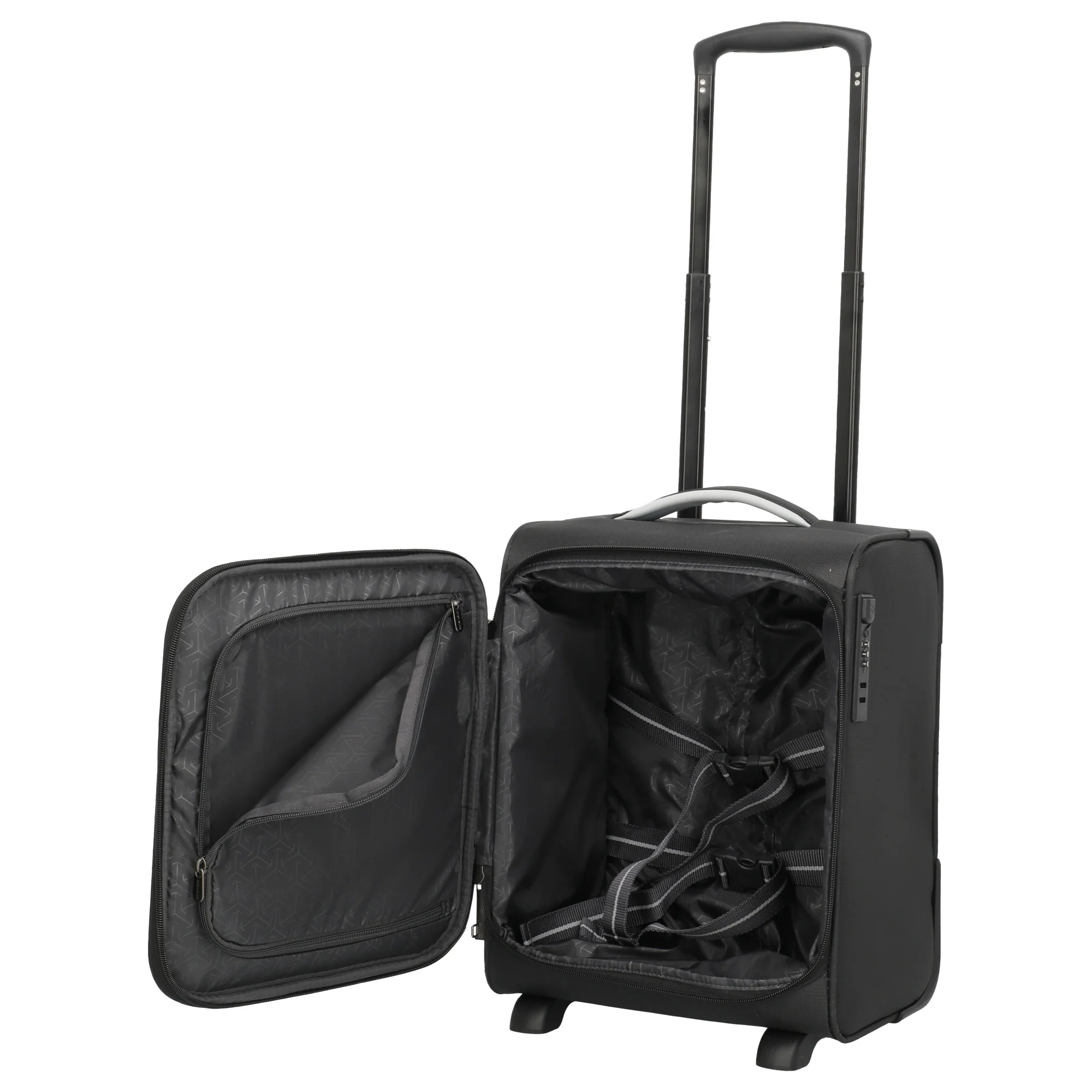 Travelite Jetpack Wings - 2-Rollen-Trolley S 40 cm (schwarz) - Image 6
