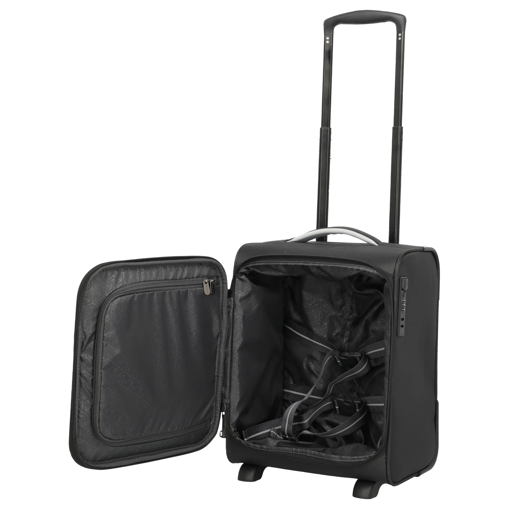 Travelite Jetpack Wings - 2-Rollen-Trolley S 40 cm (schwarz) - Image 7