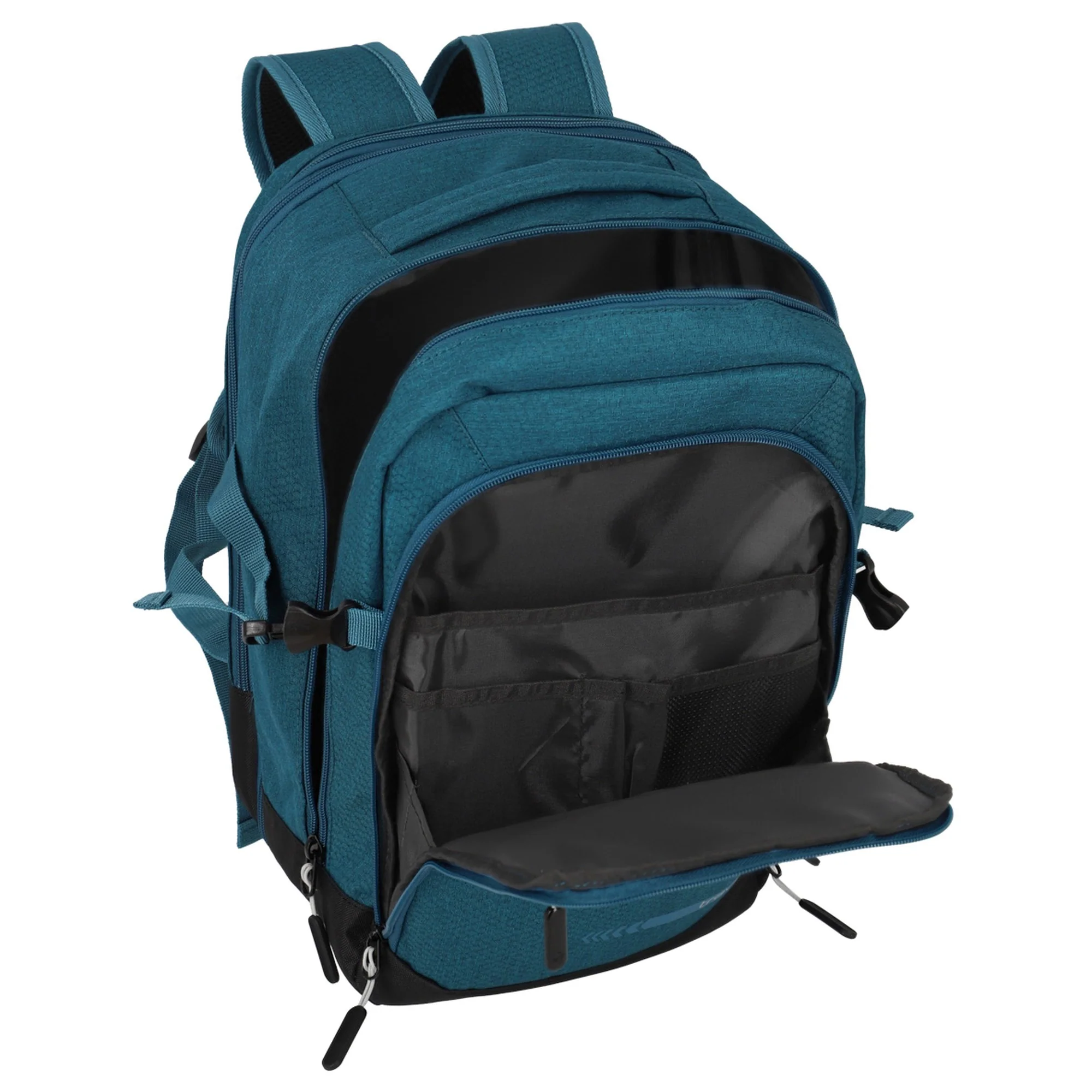 Travelite Kick-Off - Kabinen-Rucksack 40 cm (petrol) - Image 4
